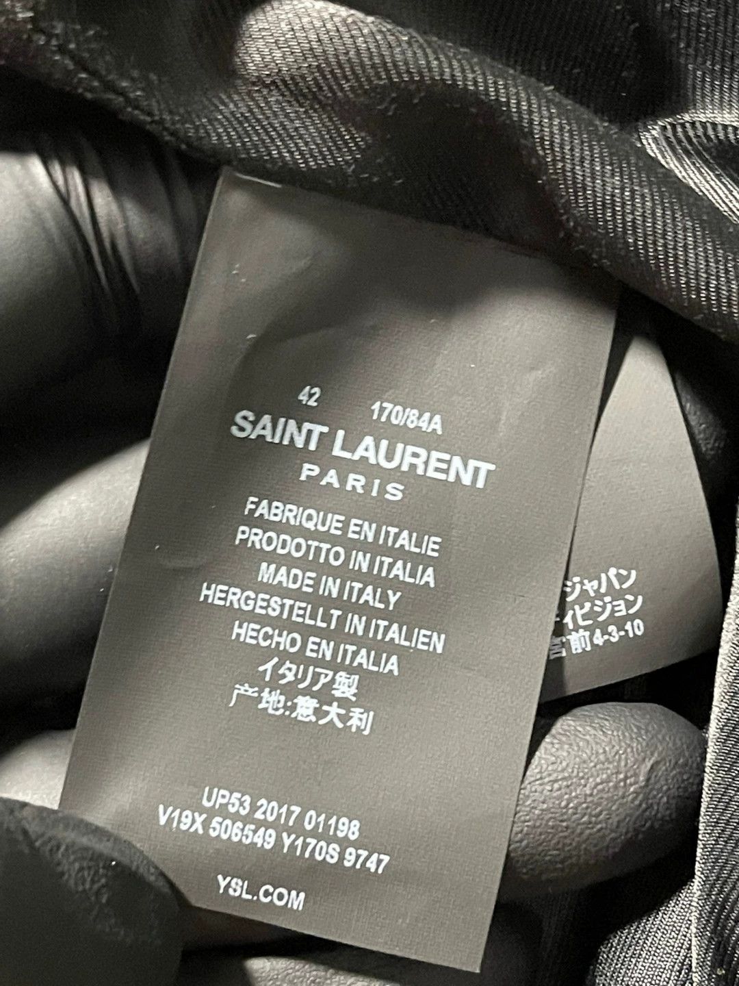 Yves Saint Laurent saint laurent gold bomber jacket Size US M / EU 48-50 / 2 - 5 Thumbnail