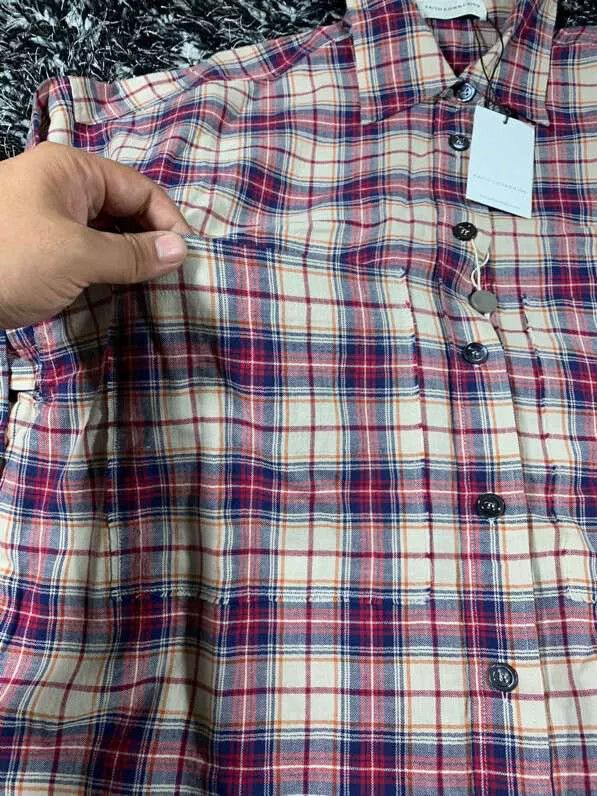Faith Connexion oversized plaid shirt by Faith Connexion Size S / US 4 / IT 40 - 5 Thumbnail