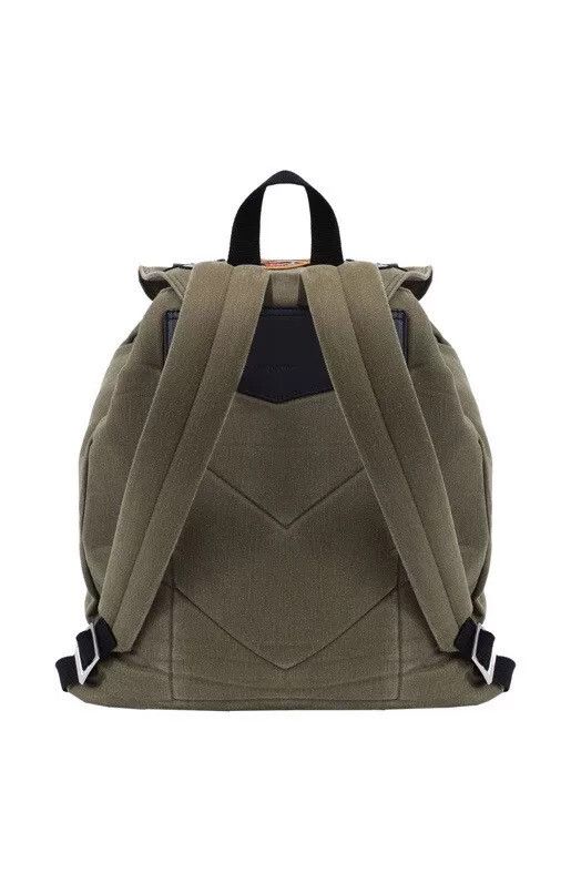 Yves Saint Laurent military green patch backpack from saint laurent Size ONE SIZE - 8 Thumbnail