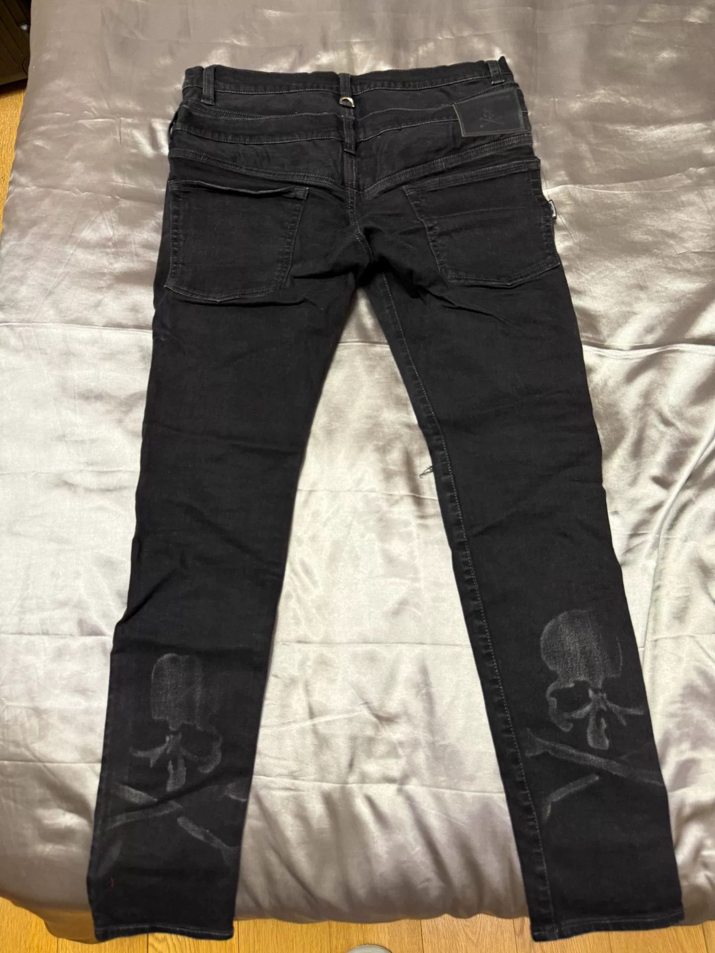 Mastermind Japan black mastermind mmj denim pants for sale Size US 32 / EU 48 - 8 Thumbnail