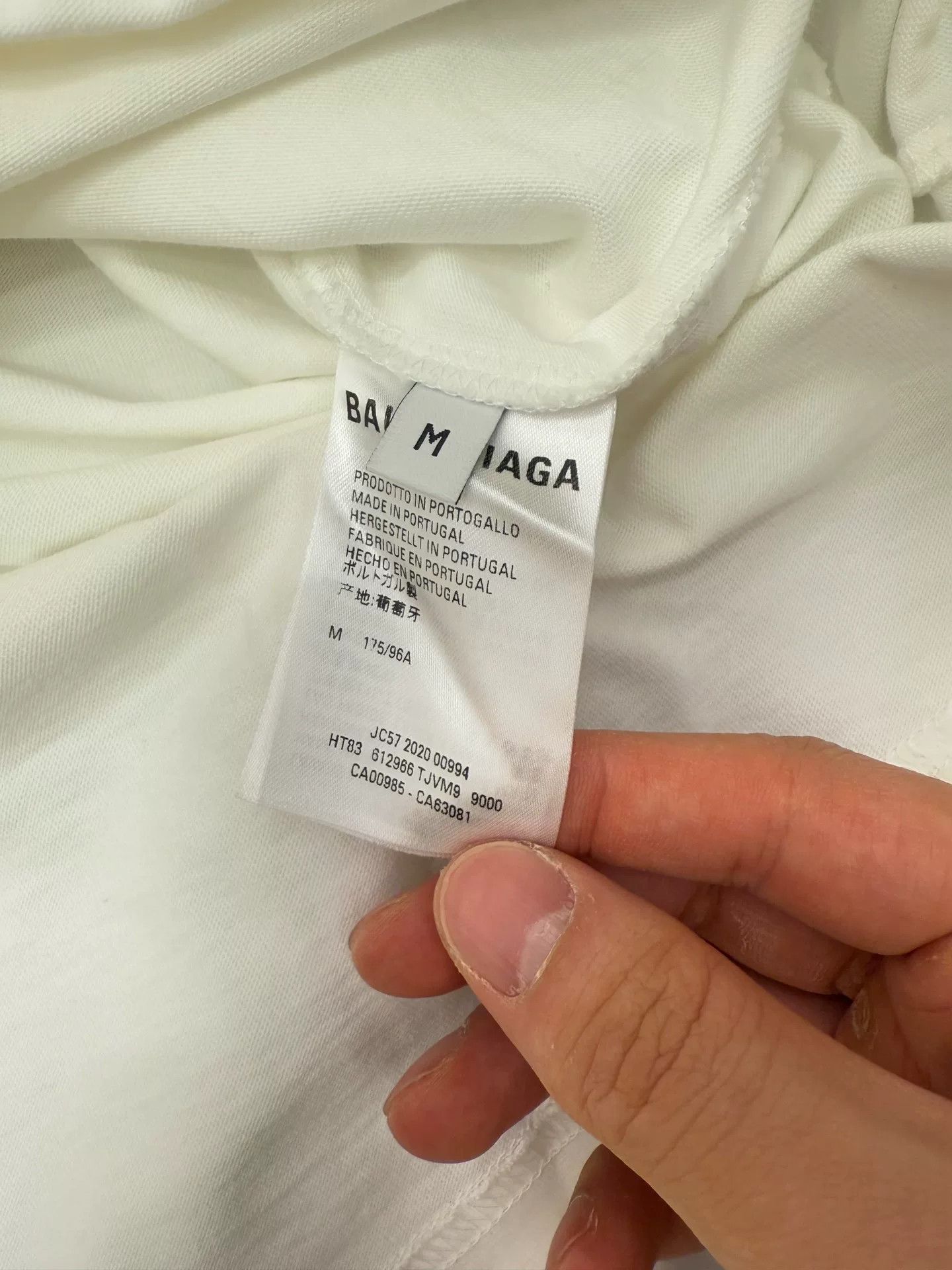 Balenciaga balenciaga short sleeve t-shirt with design Size US M / EU 48-50 / 2 - 5 Thumbnail