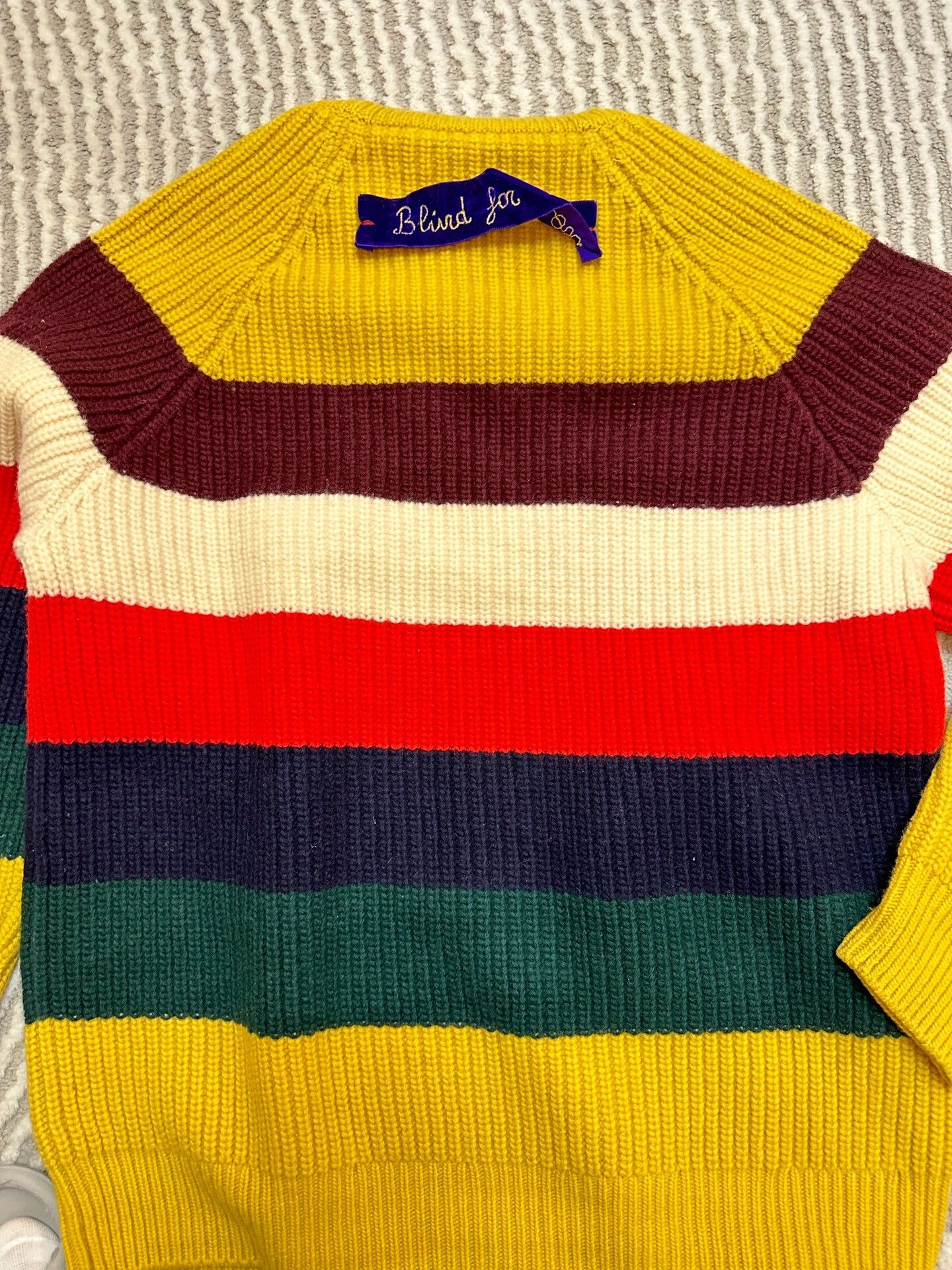 Gucci gucci striped knit sweater size M for sale Size US M / EU 48-50 / 2 - 4 Thumbnail