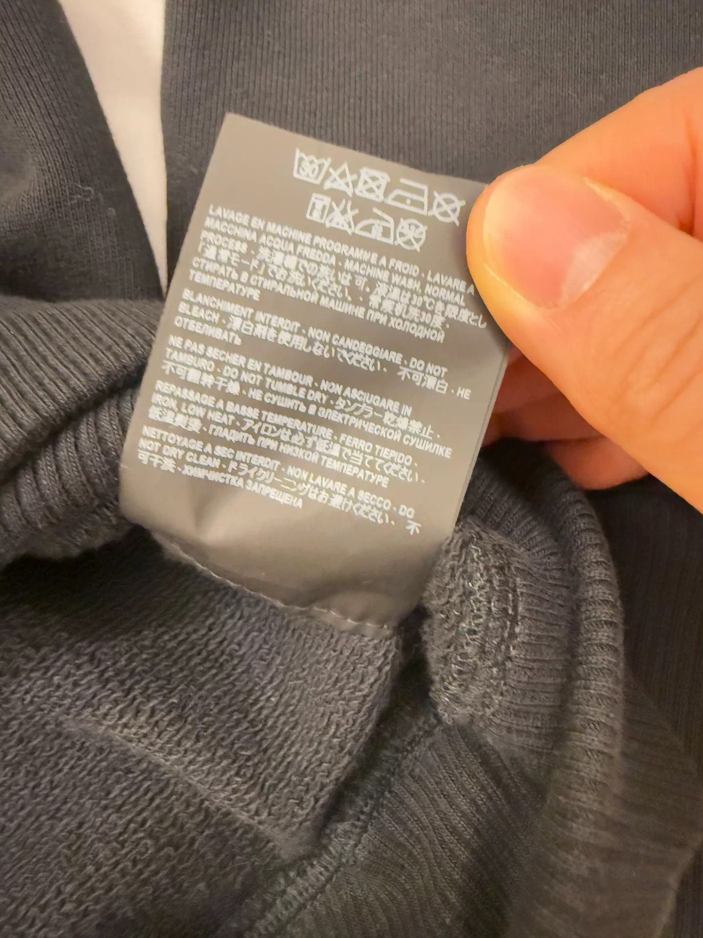Yves Saint Laurent ysl saint laurent classic hoodie in gray Size US L / EU 52-54 / 3 - 5 Thumbnail