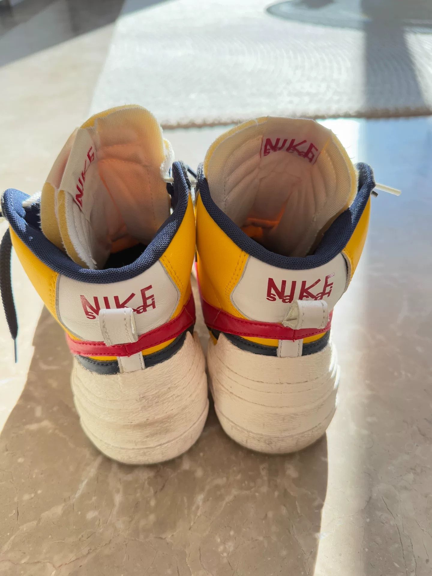 Sacai scai x nike high-top sneakers size 42 Size US 9.5 / EU 42-43 - 3 Thumbnail