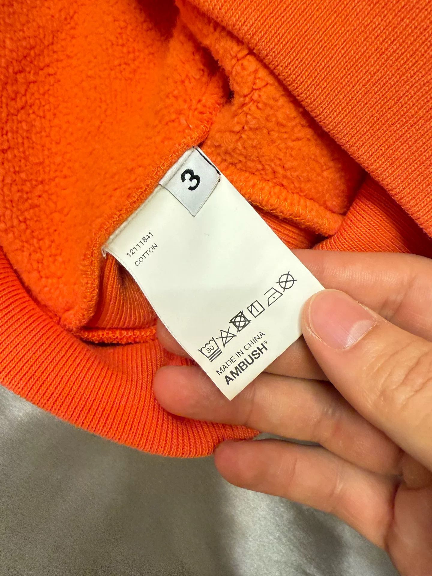 Ambush Design ambush orange sweatshirt size 3 for sale Size US L / EU 52-54 / 3 - 6 Thumbnail