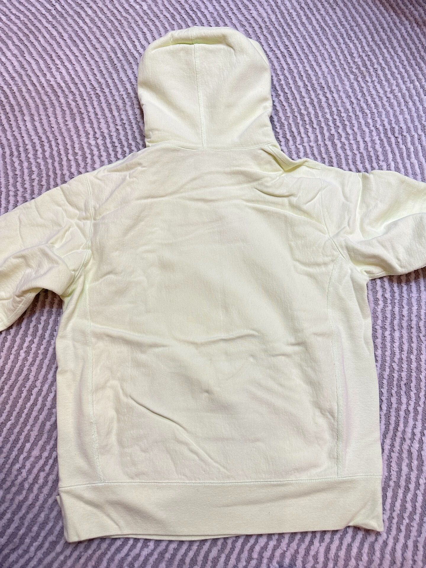 Supreme supreme box logo hoodie size M cream color Size US M / EU 48-50 / 2 - 4 Thumbnail