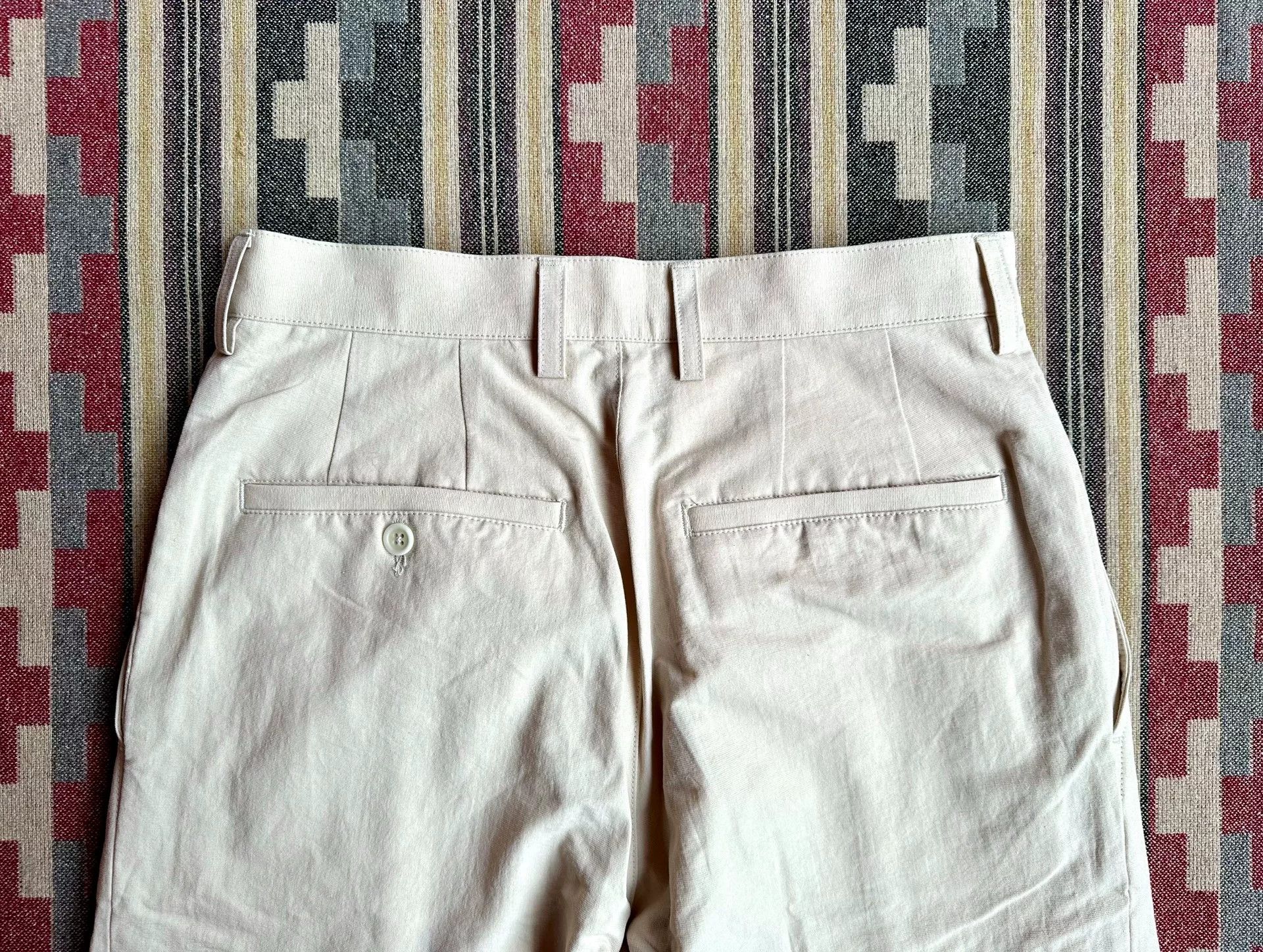 KUON KUON Tapered Trousers in Beige Color Size US 26 / EU 42 - 4 Thumbnail