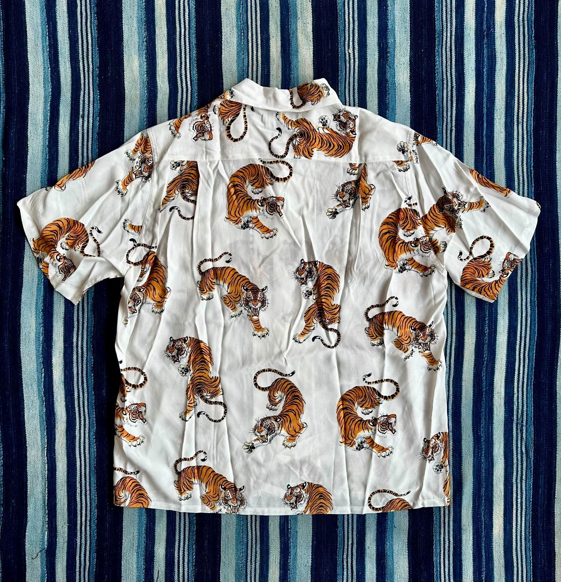 Wacko Maria Wacko Maria Tim Lehi Tiger Print Short Sleeve Shirt Size US S / EU 44-46 / 1 - 2 Thumbnail
