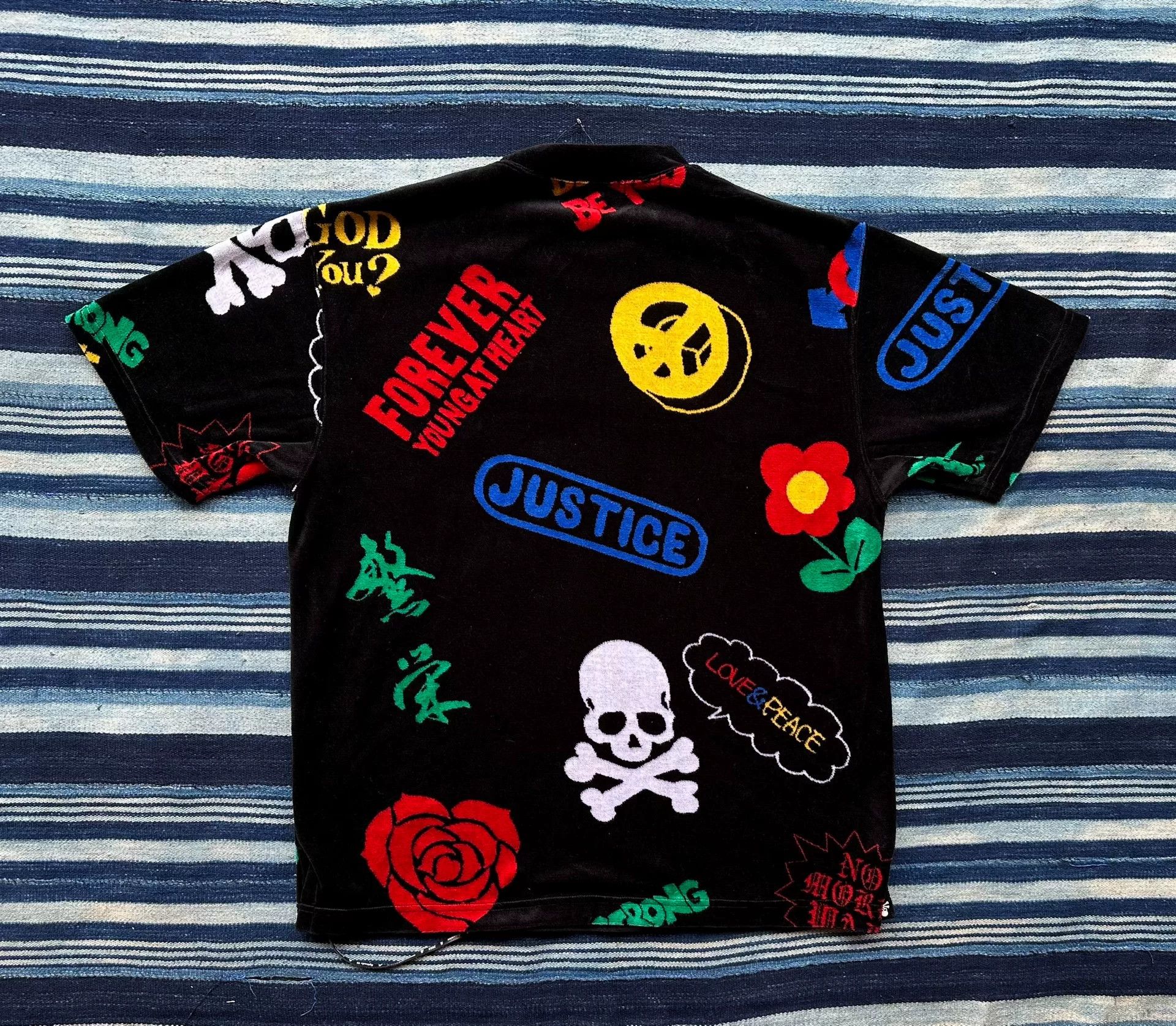 Mastermind Japan mastermind japan velvet skull graphic tee Size US S / EU 44-46 / 1 - 2 Thumbnail