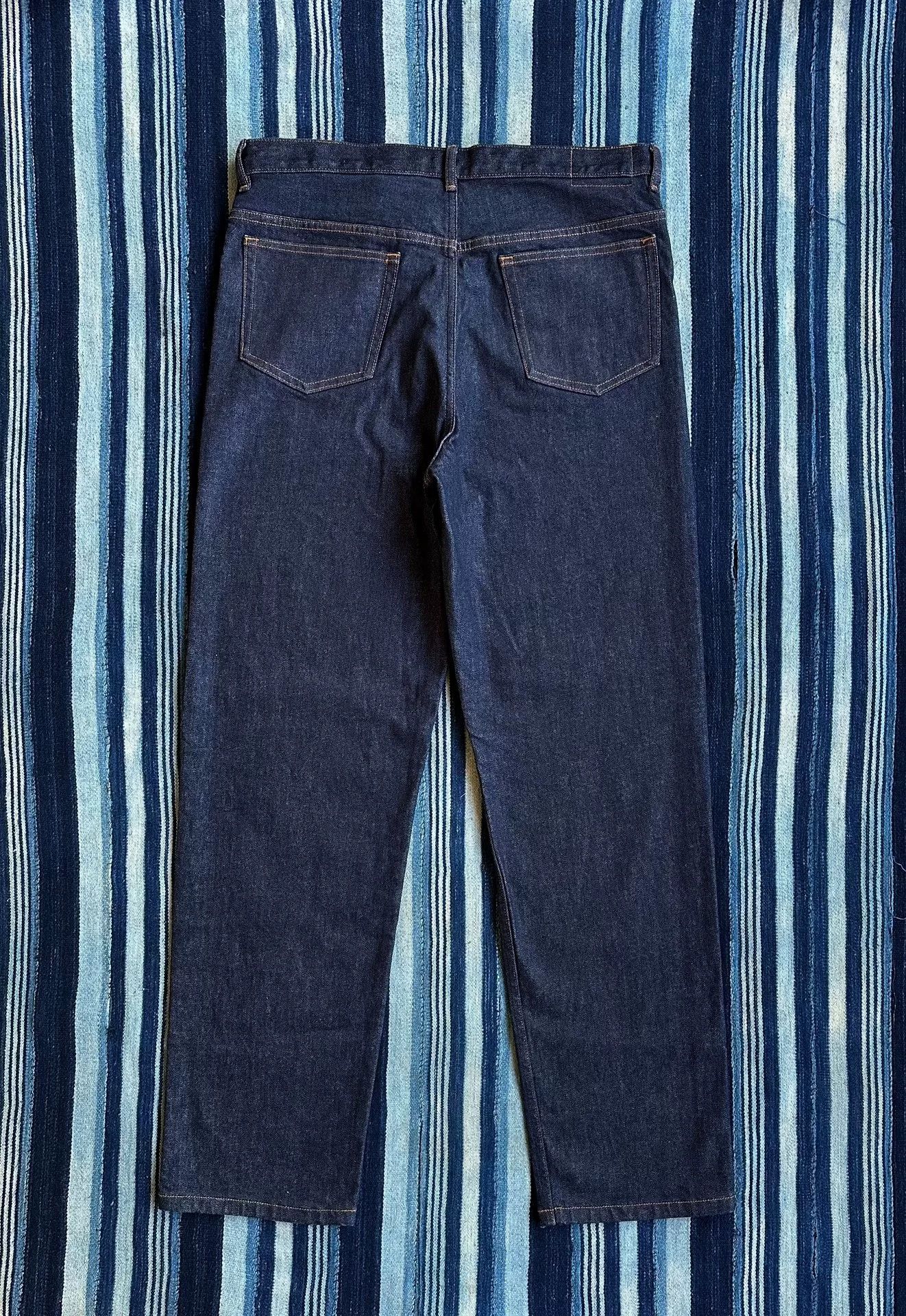 A.P.C. A.P.C X Lacoste Standard Indigo Denim Pants Size US 32 / EU 48 - 2 Thumbnail
