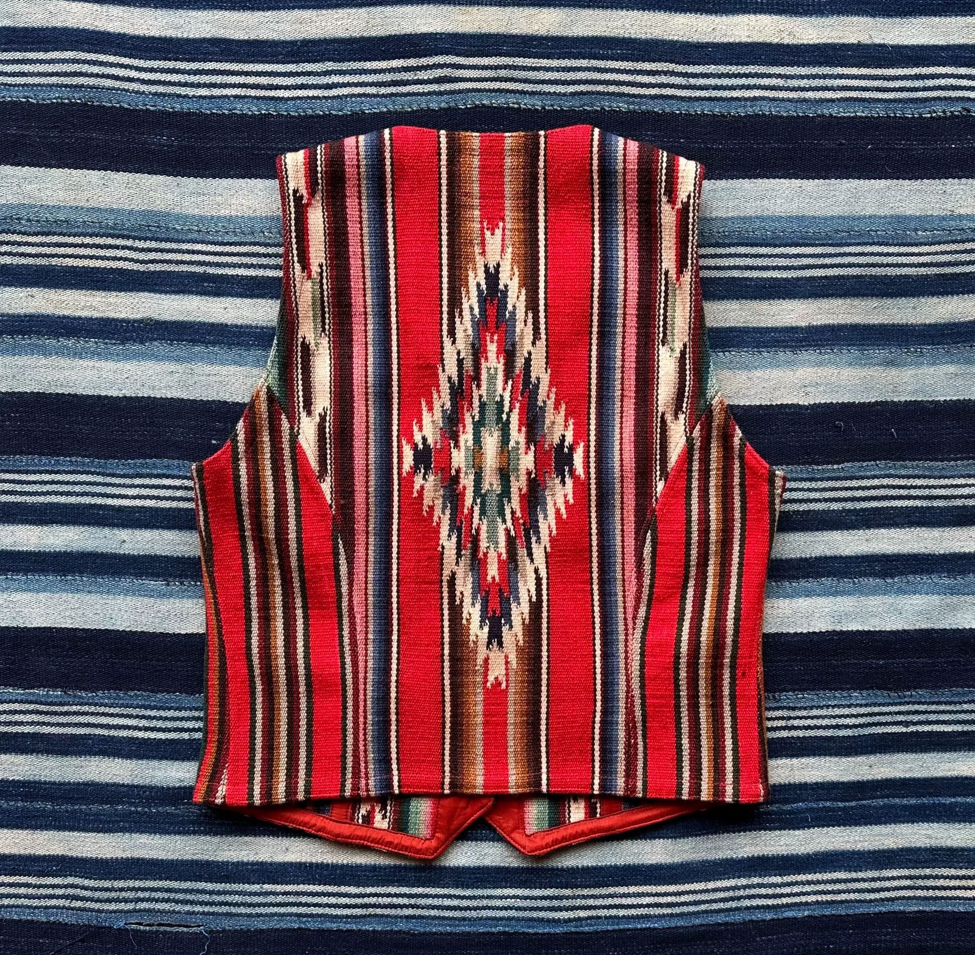 RRL Ralph Lauren vintage southwestern style wool vest Size S / US 4 / IT 40 - 2 Thumbnail