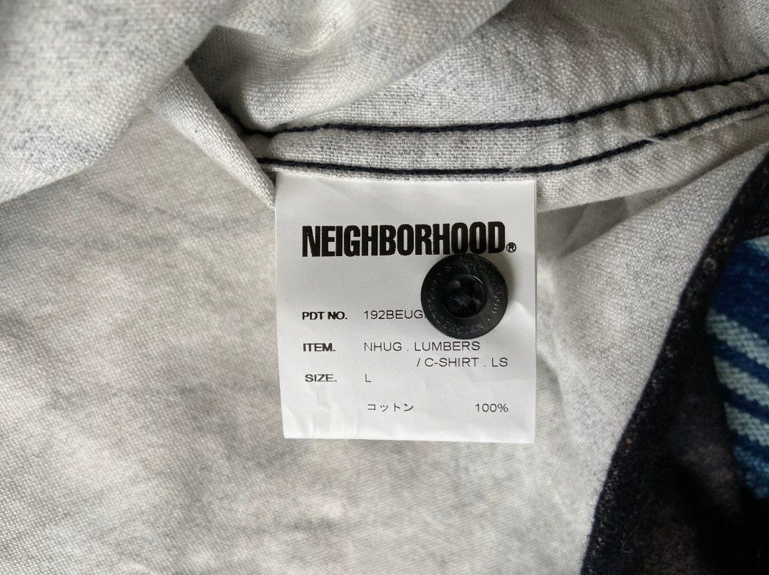 Neighborhood neighborhood x ugg plaid oil paint shirt Size US L / EU 52-54 / 3 - 5 Thumbnail