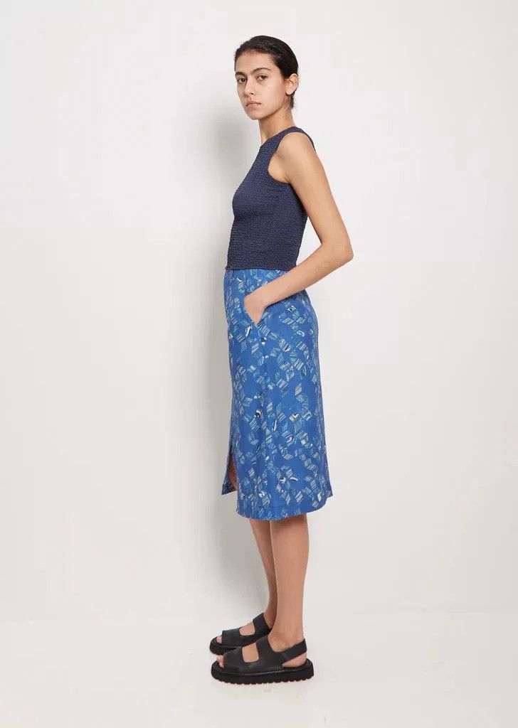 Blue Blue Japan blue blue japan marble print skirt Size 23" - 8 Thumbnail