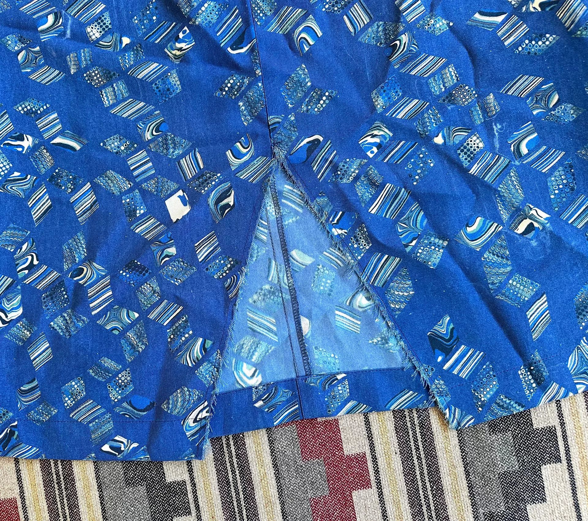 Blue Blue Japan blue blue japan marble print skirt Size 23" - 5 Thumbnail