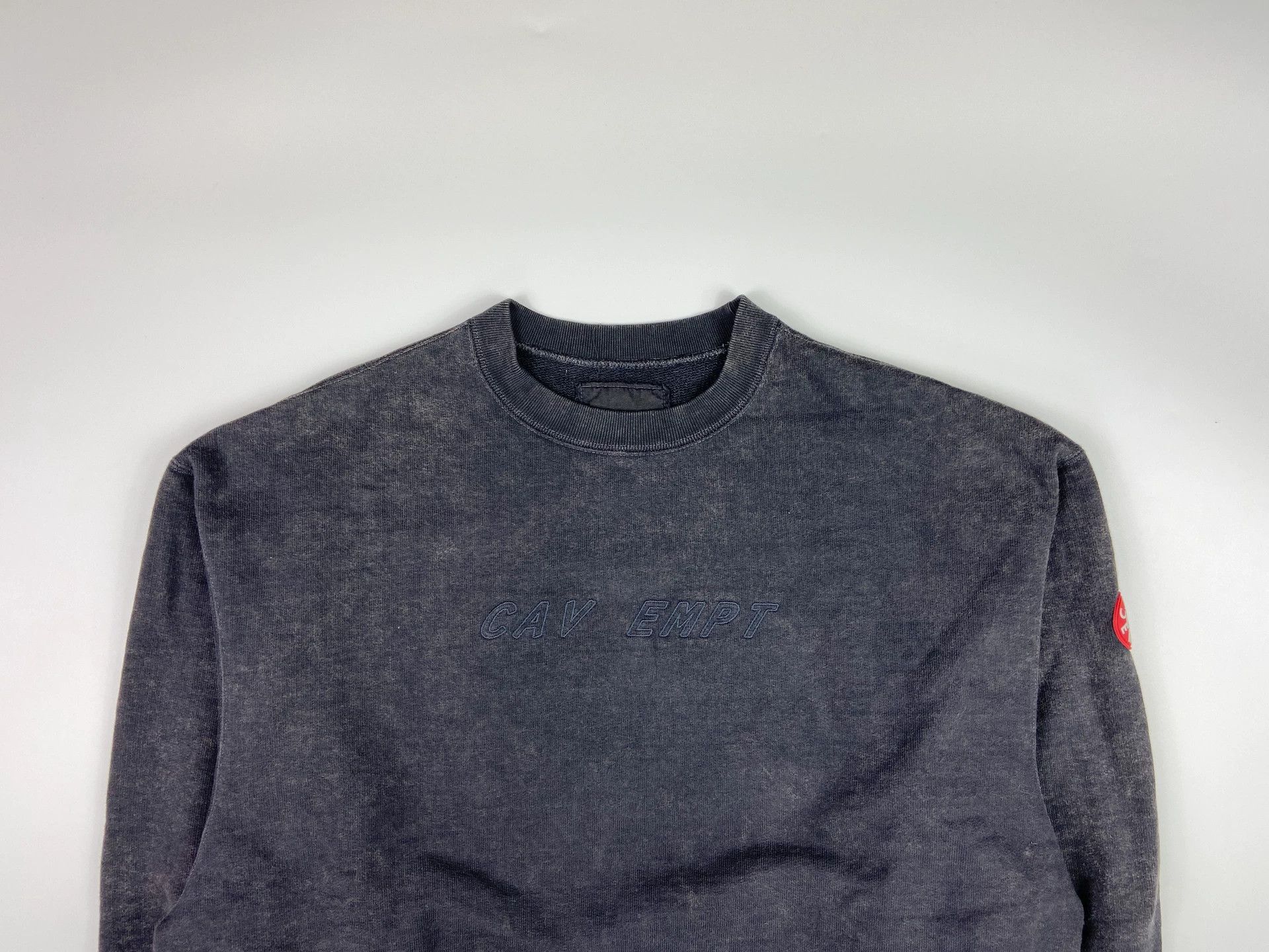 Cav Empt cav empt wide rib crew neck sweatshirt Size US L / EU 52-54 / 3 - 3 Thumbnail
