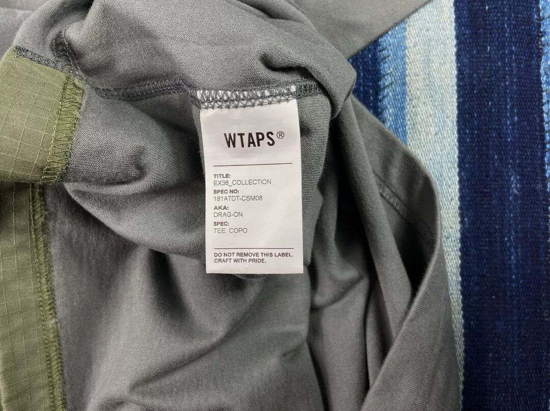 Wtaps wtaps drag-on hooded sweatshirt 18ss Size US L / EU 52-54 / 3 - 4 Thumbnail