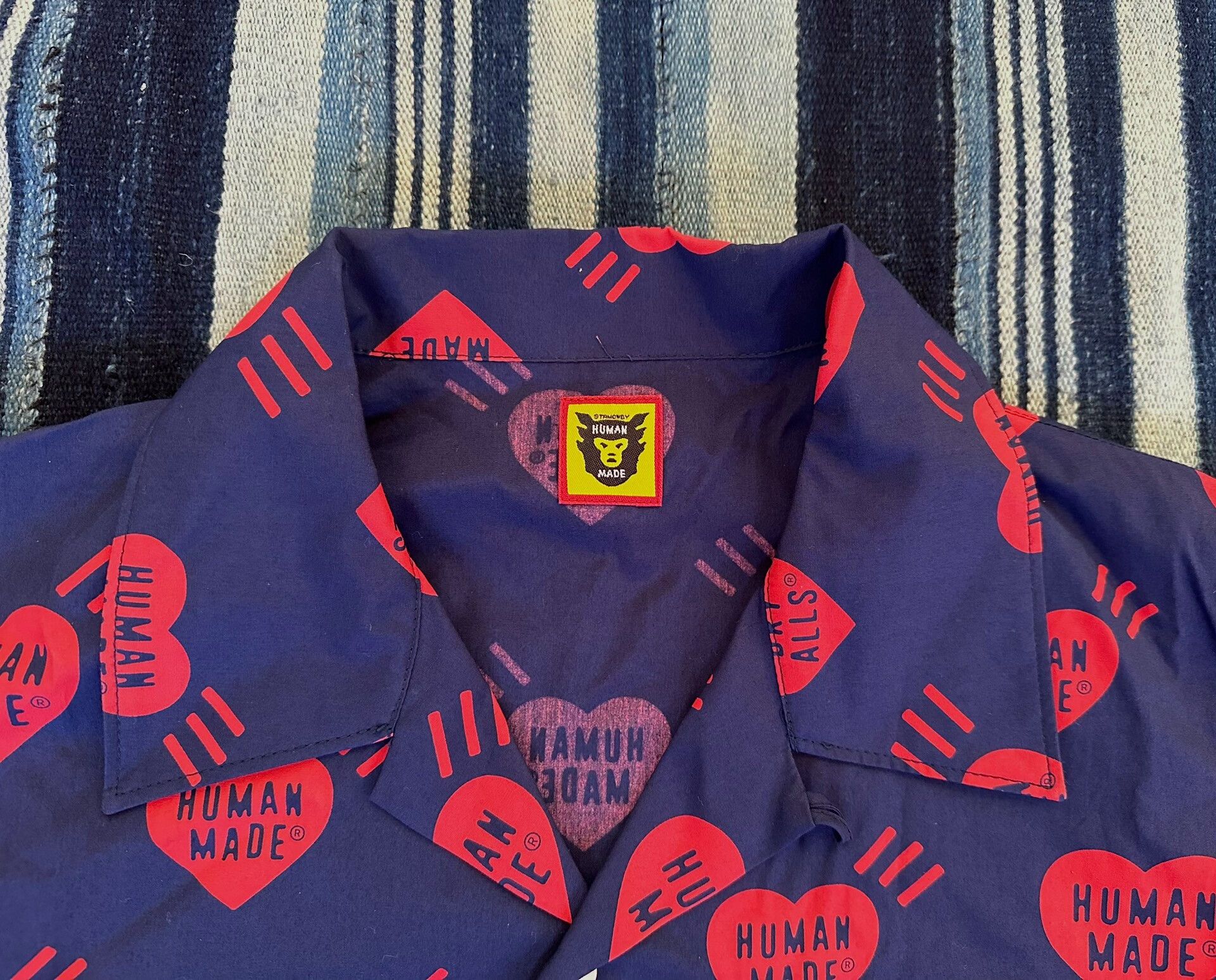 Human Made human made heart pattern aloha shirt Size US M / EU 48-50 / 2 - 4 Thumbnail
