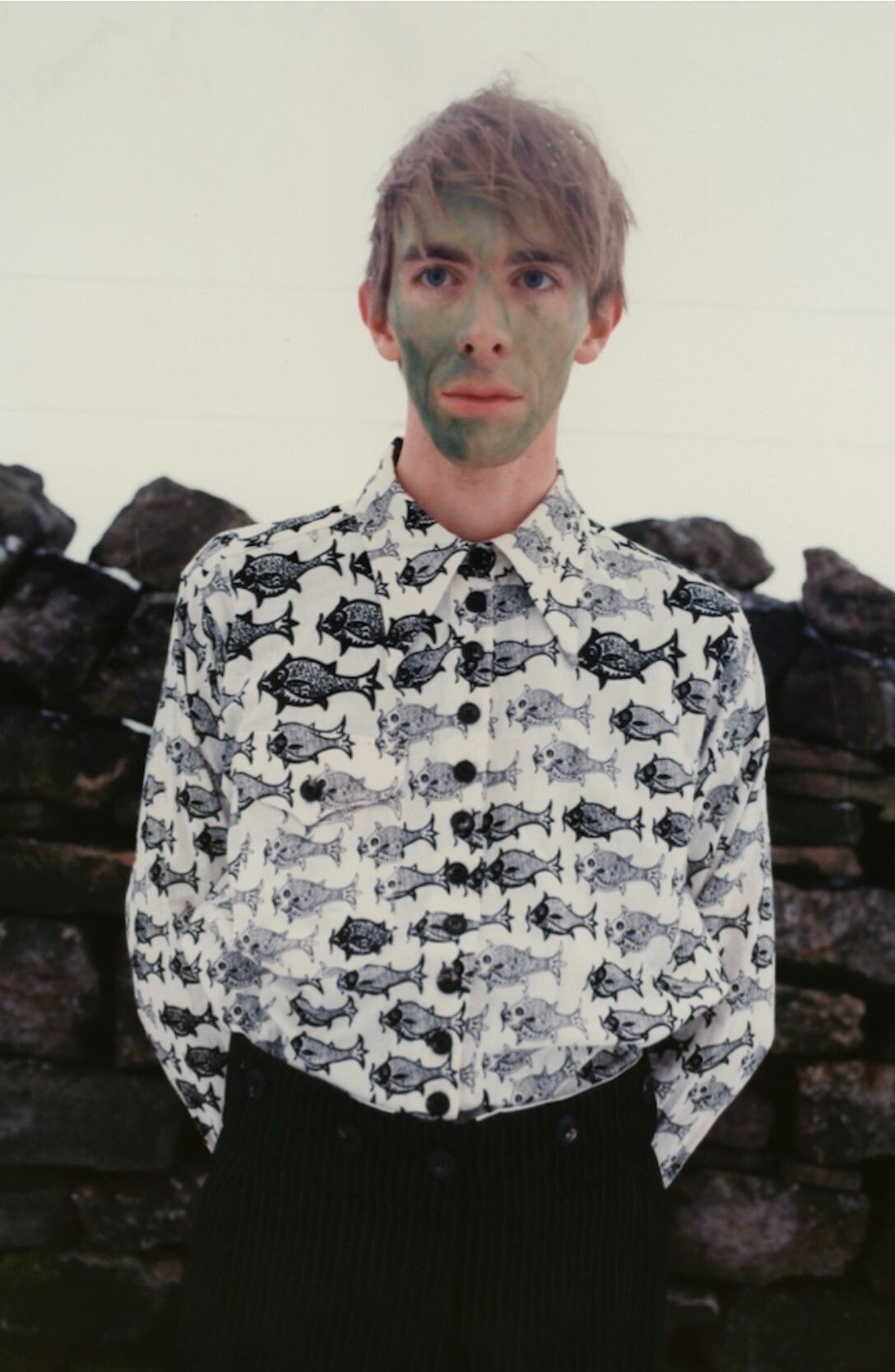 John Alexander Skelton limited edition fish pattern shirt Size US M / EU 48-50 / 2 - 8 Thumbnail