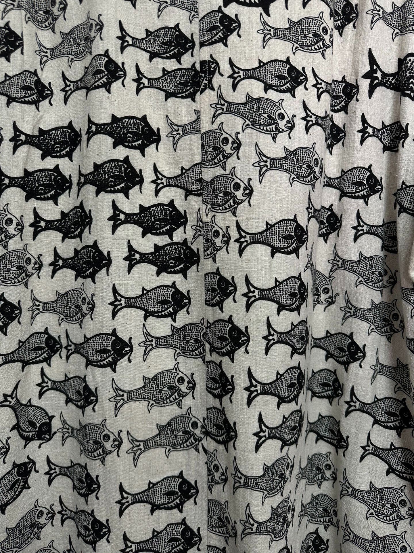 John Alexander Skelton limited edition fish pattern shirt Size US M / EU 48-50 / 2 - 6 Thumbnail