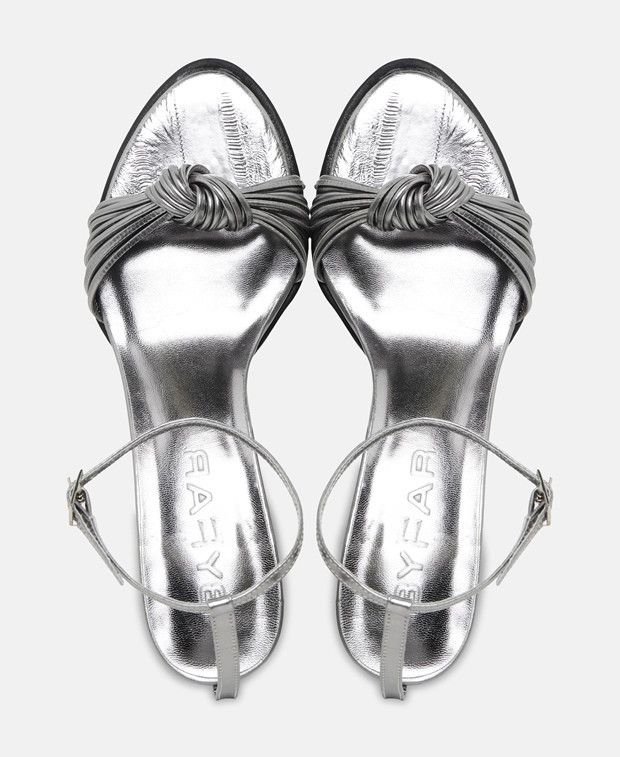 By Far Egon Inox Heeled sandals Size US 6 / IT 36 - 3 Thumbnail