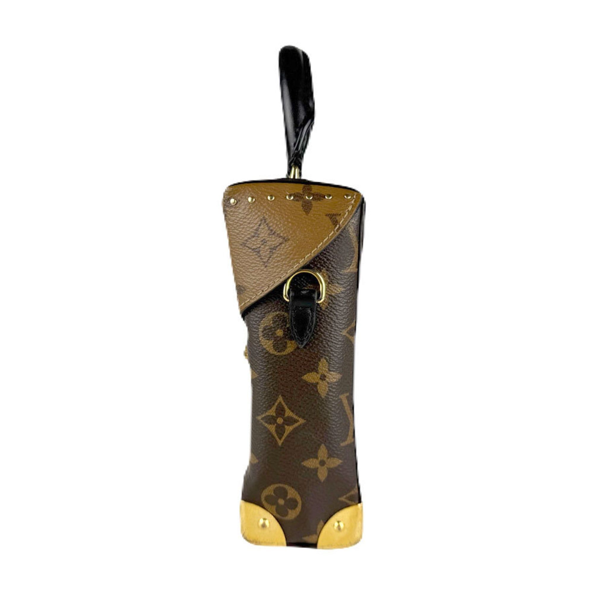 Louis Vuitton Louis Vuitton Monogram Reverse Shoulder Bag with Camera Box/Monogram Brown Women's M82465 z8123 Size ONE SIZE - 2 Thumbnail