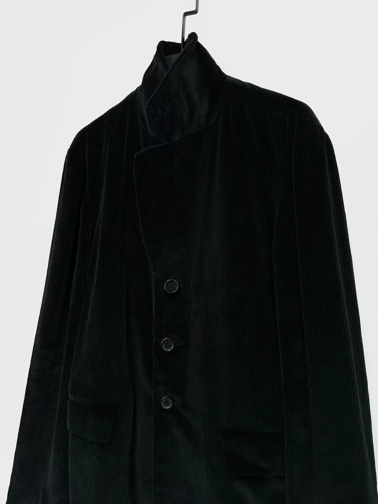 Casey Casey classic black corduroy blazer jacket Size US XS / EU 42 / 0 - 6 Thumbnail