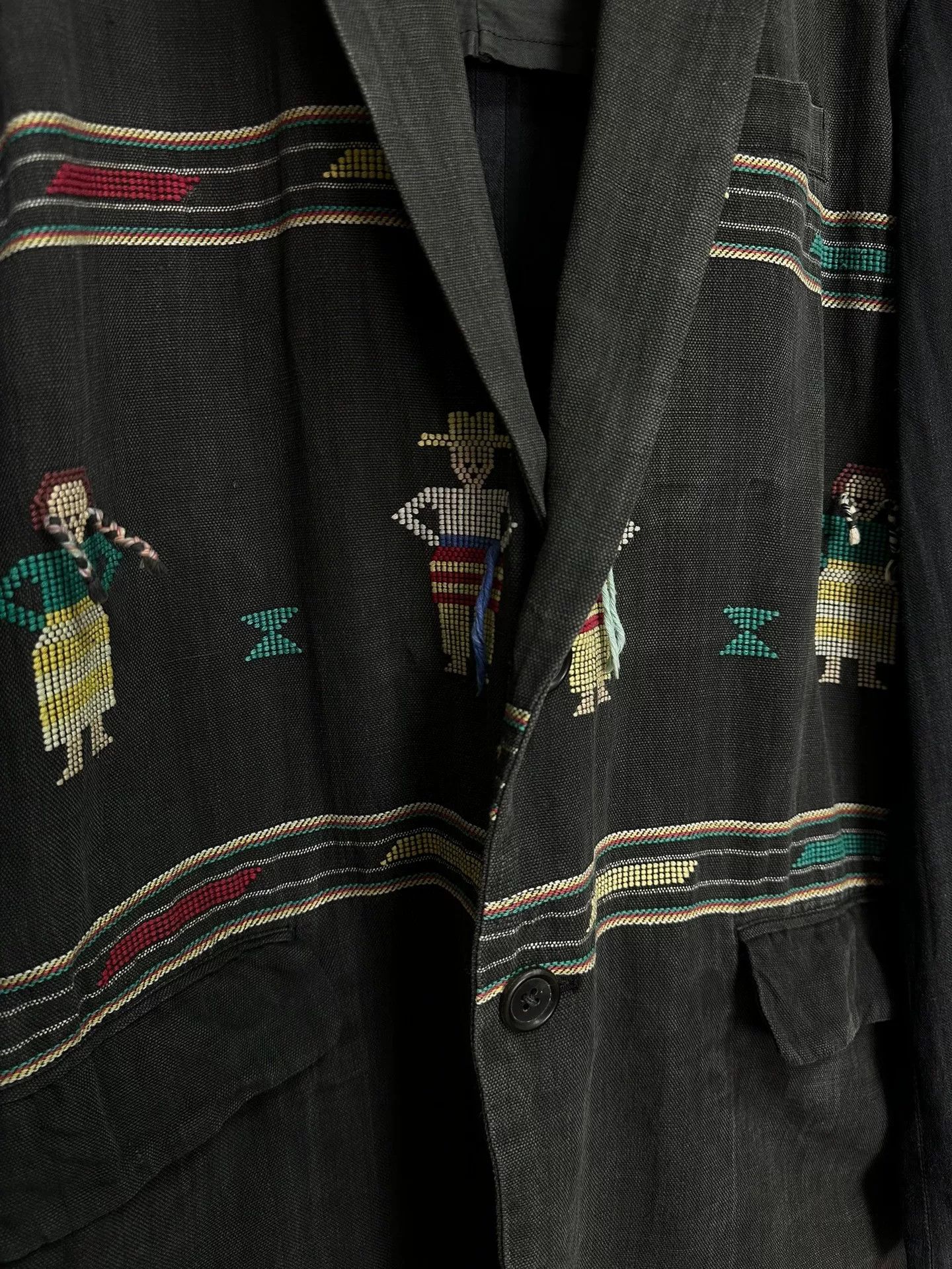 Yohji Yamamoto yohji yamamoto embroidered jacket from 1992 show Size US S / EU 44-46 / 1 - 5 Thumbnail