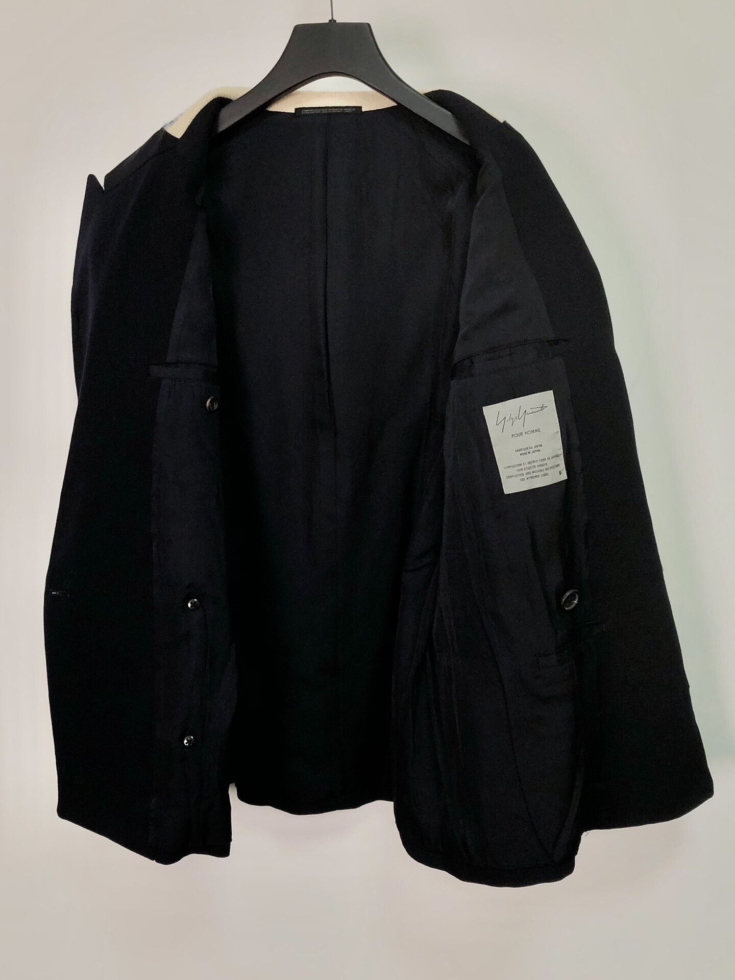 Yohji Yamamoto yohji yamamoto 1995 runway collection jacket Size US S / EU 44-46 / 1 - 7 Thumbnail