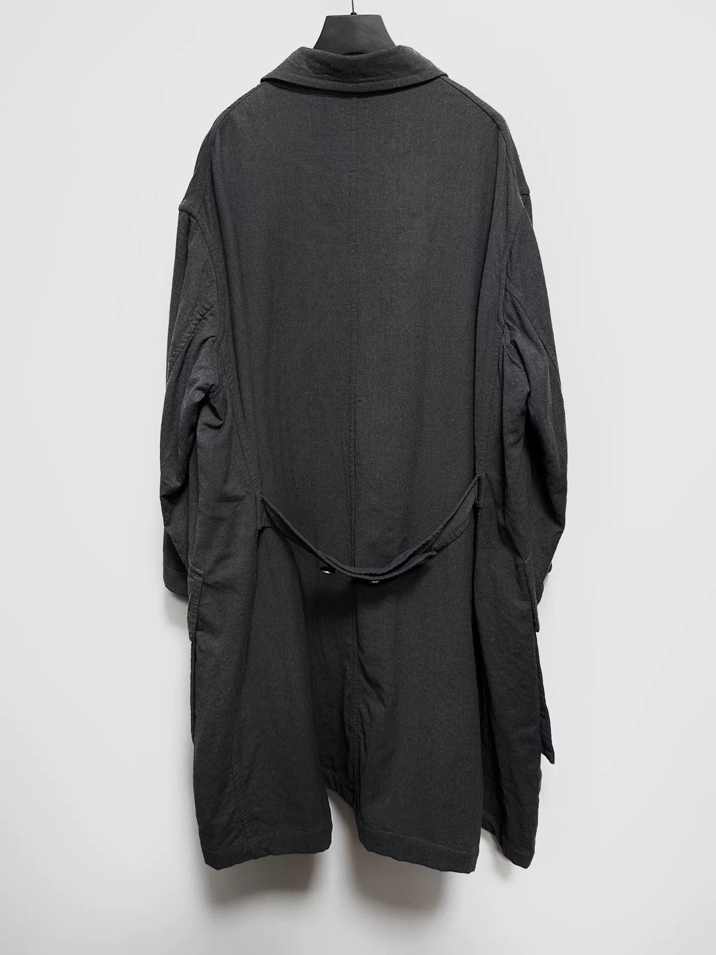 Casey Vidalenc wool coat with silver buckle Size L / US 10 / IT 46 - 2 Thumbnail