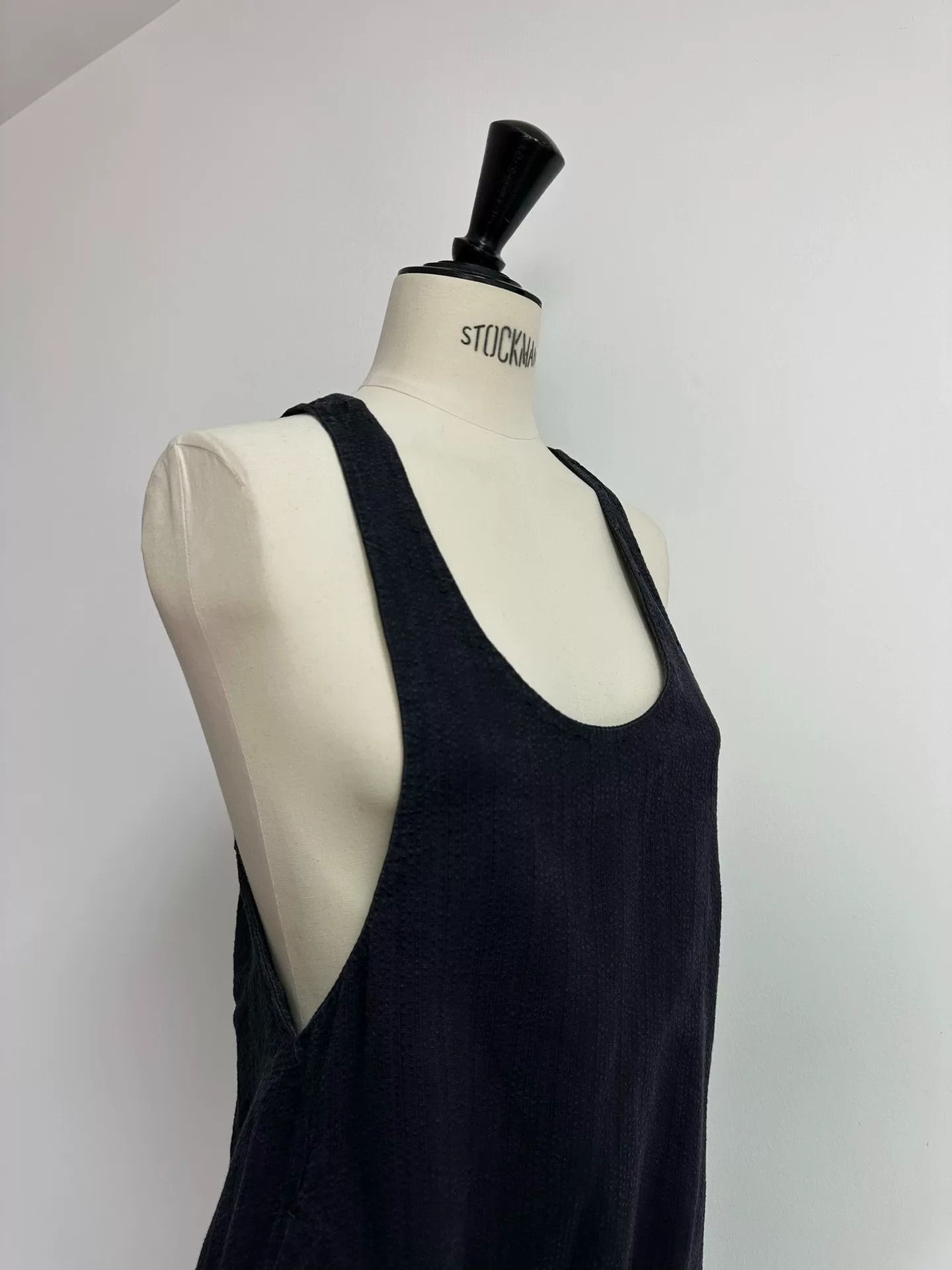 Layer-0 handmade antique cotton overalls in deep purple Size 40" / US 18 - 6 Thumbnail
