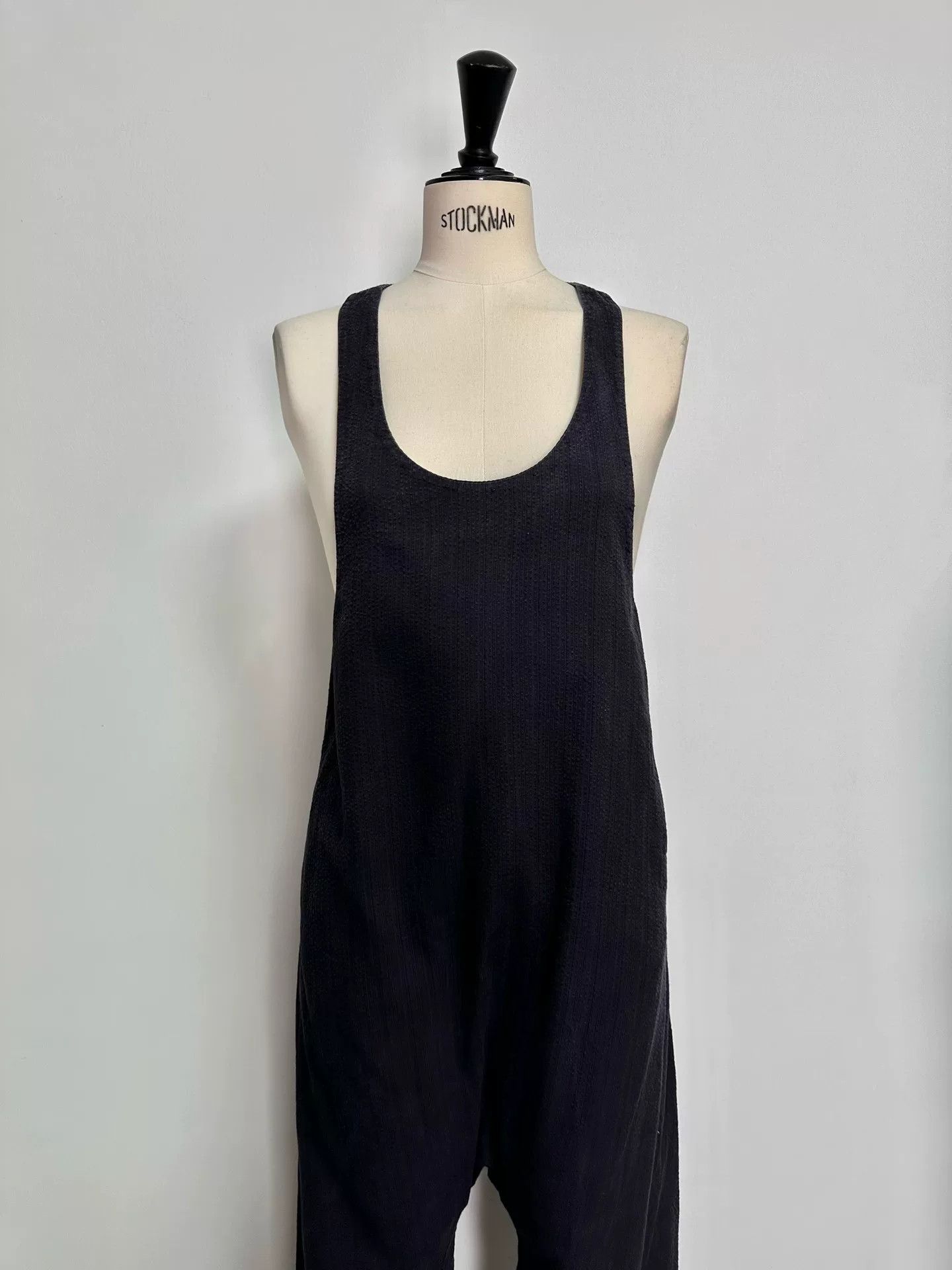 Layer-0 handmade antique cotton overalls in deep purple Size 40" / US 18 - 4 Thumbnail