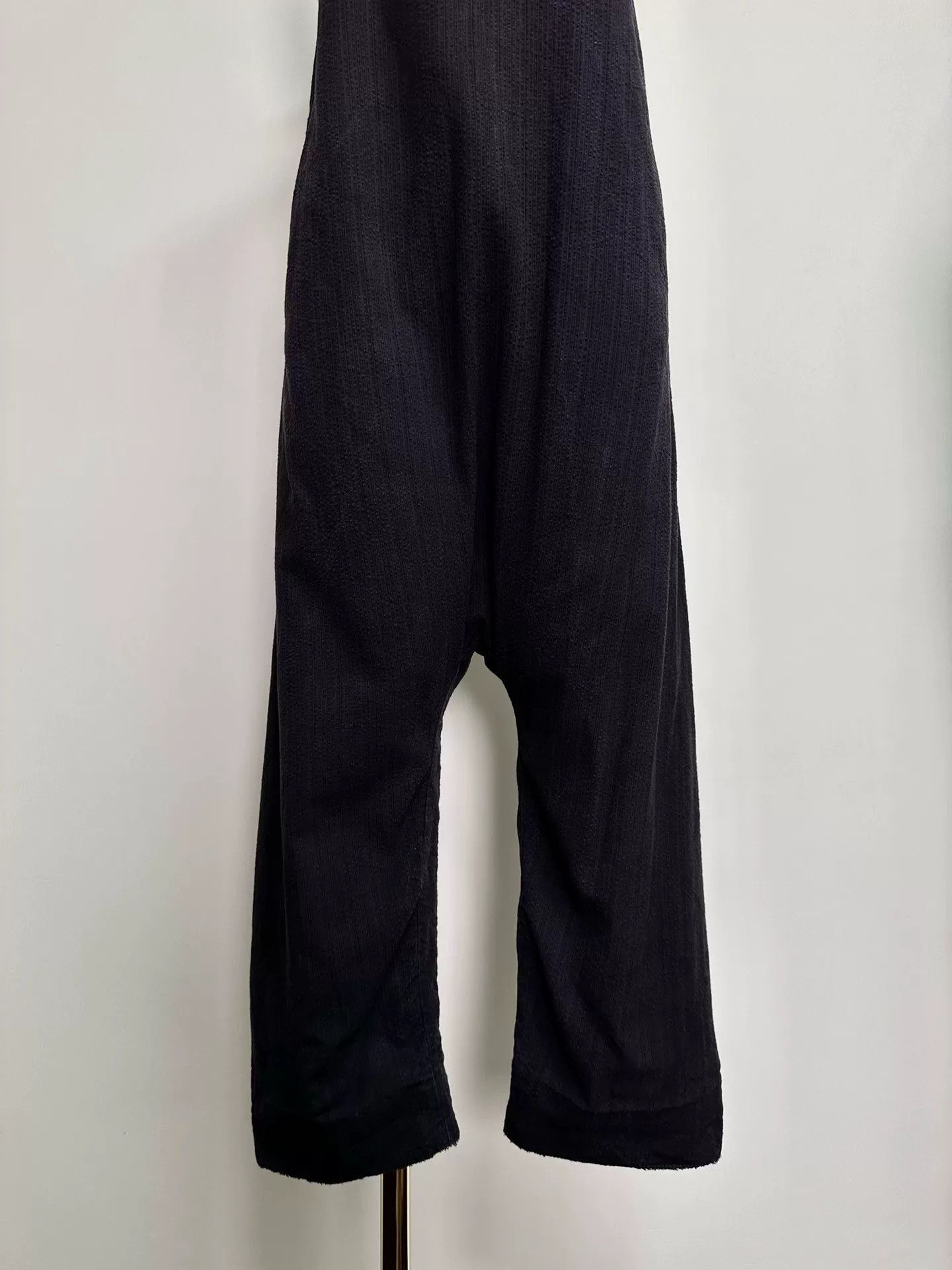 Layer-0 handmade antique cotton overalls in deep purple Size 40" / US 18 - 3 Thumbnail