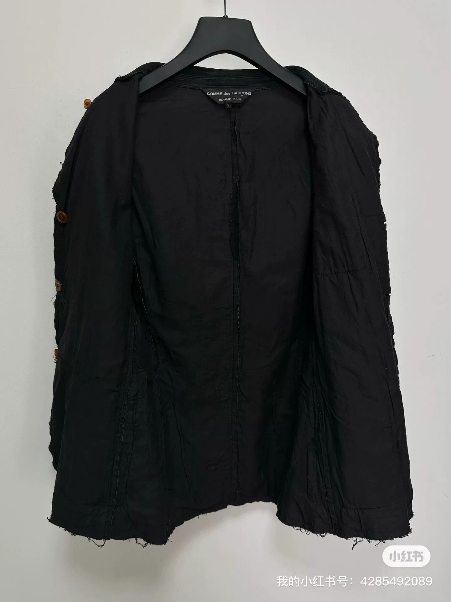 Comme des Garcons comme des garcons 2002aw distressed outer jacket Size US S / EU 44-46 / 1 - 3 Thumbnail