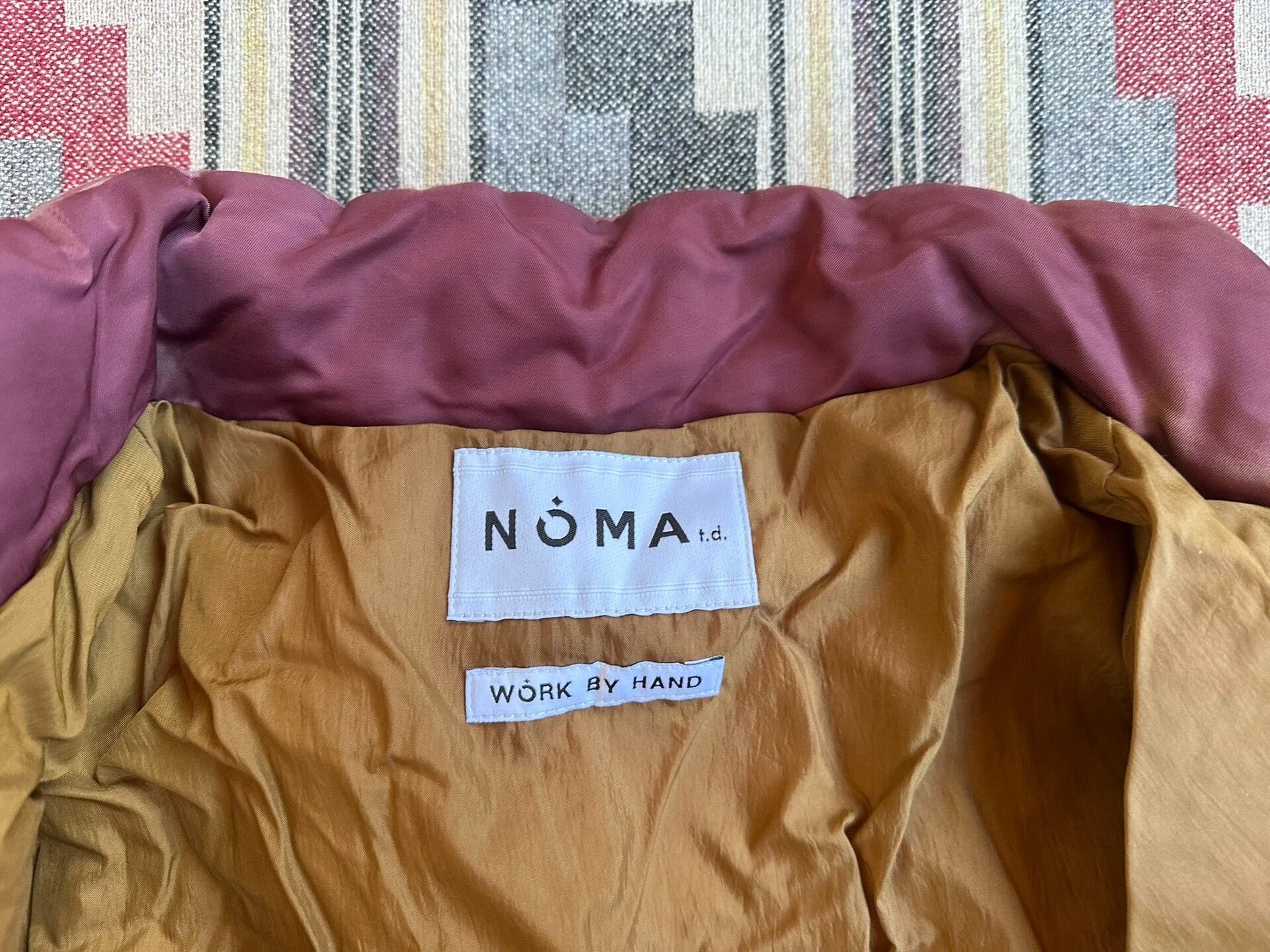 NOMA t.d hand dyed puffer jacket for autumn winter Size US XL / EU 56 / 4 - 7 Thumbnail