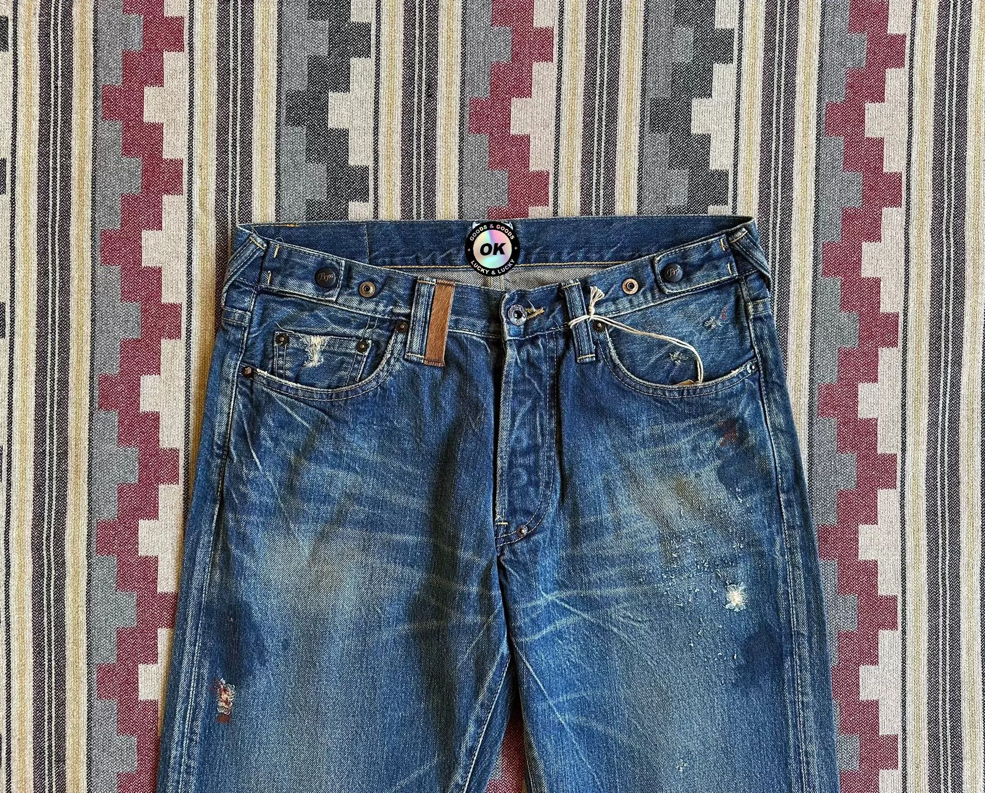 Prps prps distressed vintage wash jeans size 30 Size US 30 / EU 46 - 3 Thumbnail