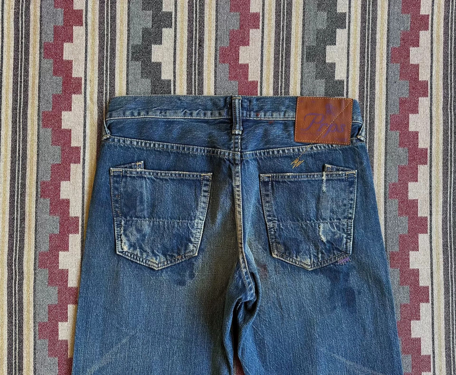 Prps prps distressed vintage wash jeans size 30 Size US 30 / EU 46 - 5 Thumbnail