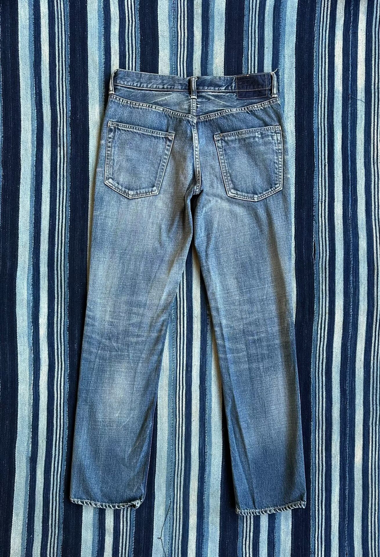 Visvim visvim social sculpture cross denim pants Size US 32 / EU 48 - 2 Thumbnail