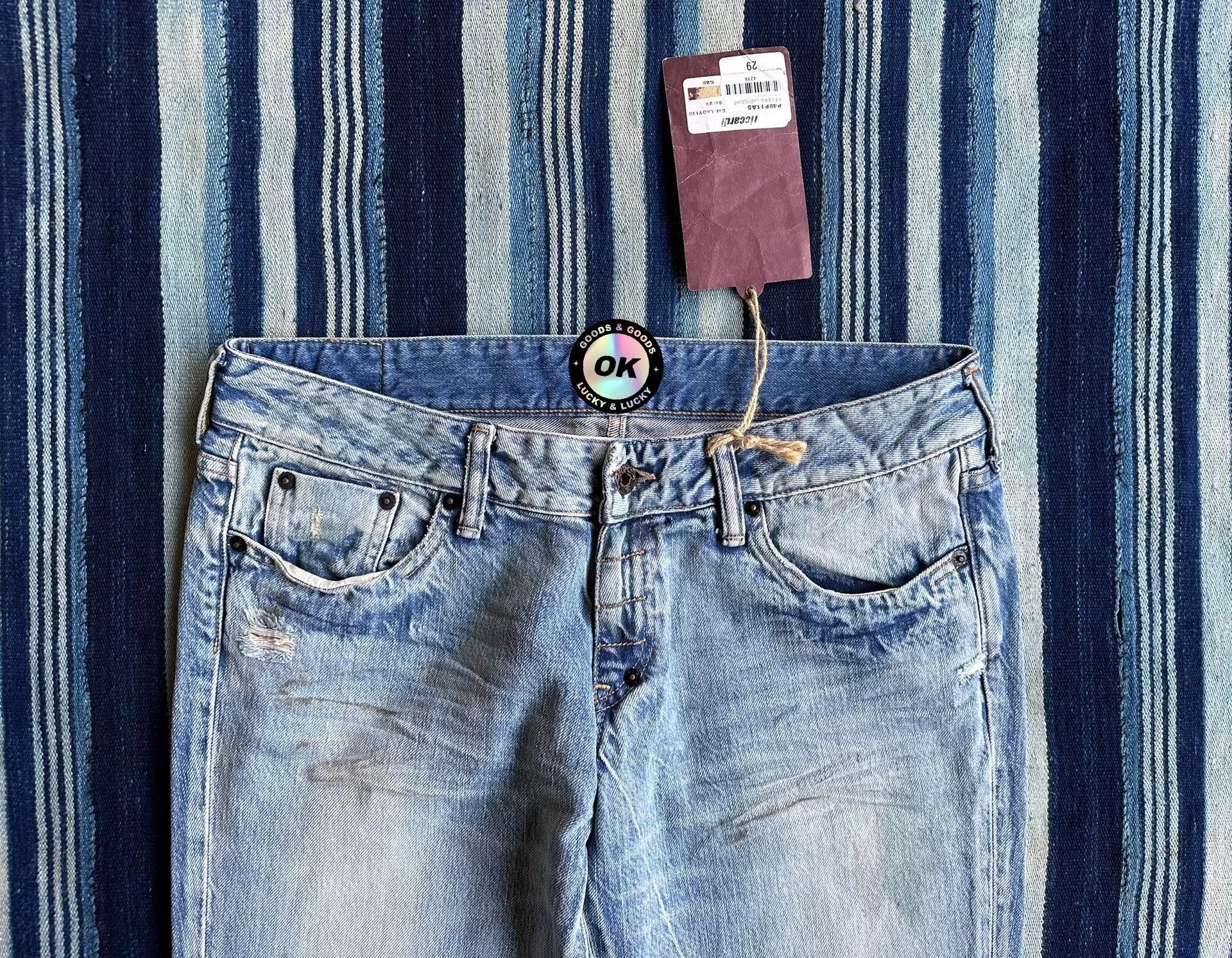 Prps vintage-inspired low-rise flared jeans Size 29" - 3 Thumbnail