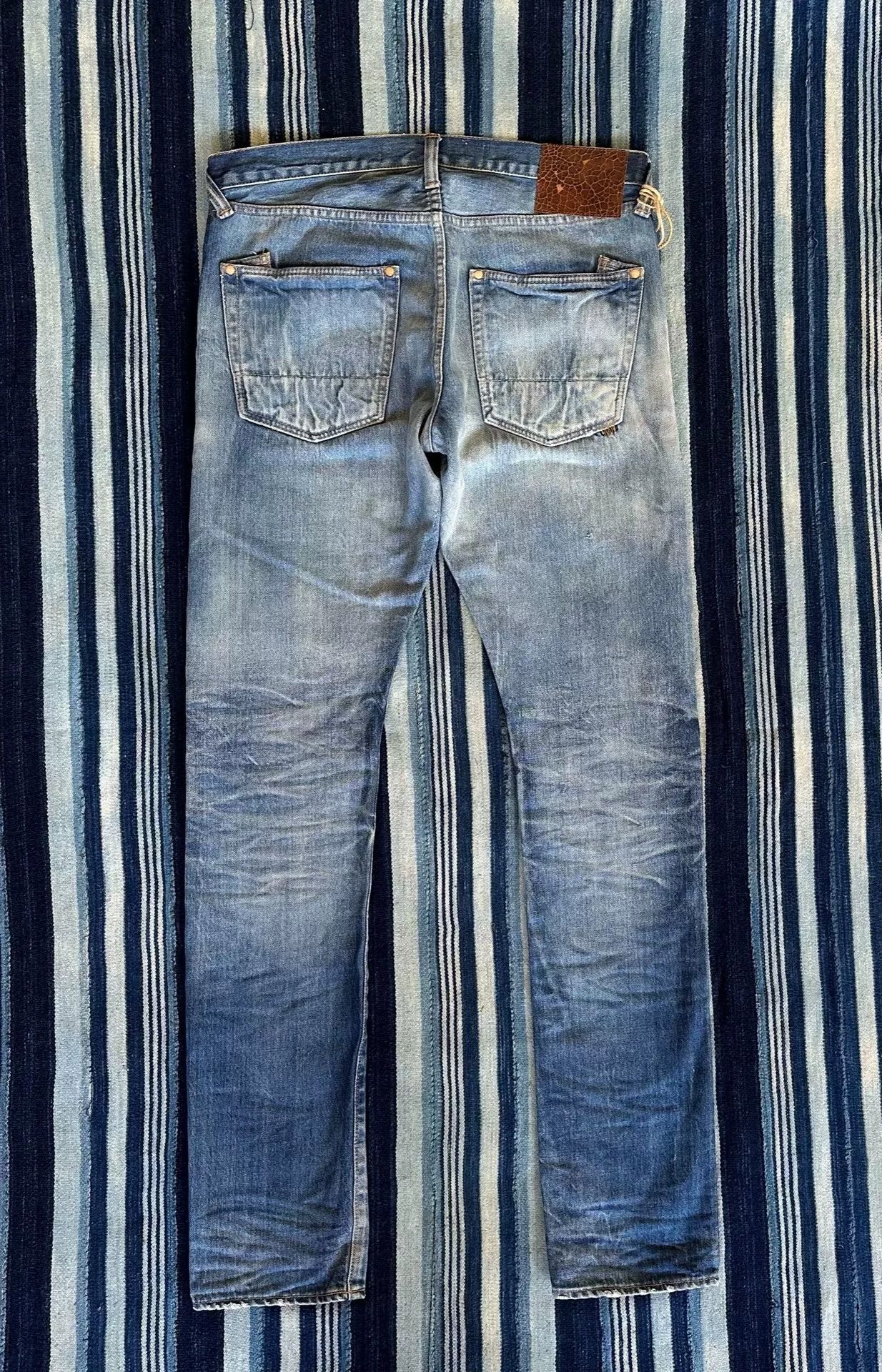 Prps vintage distressed denim jeans from prps noir Size US 32 / EU 48 - 2 Thumbnail