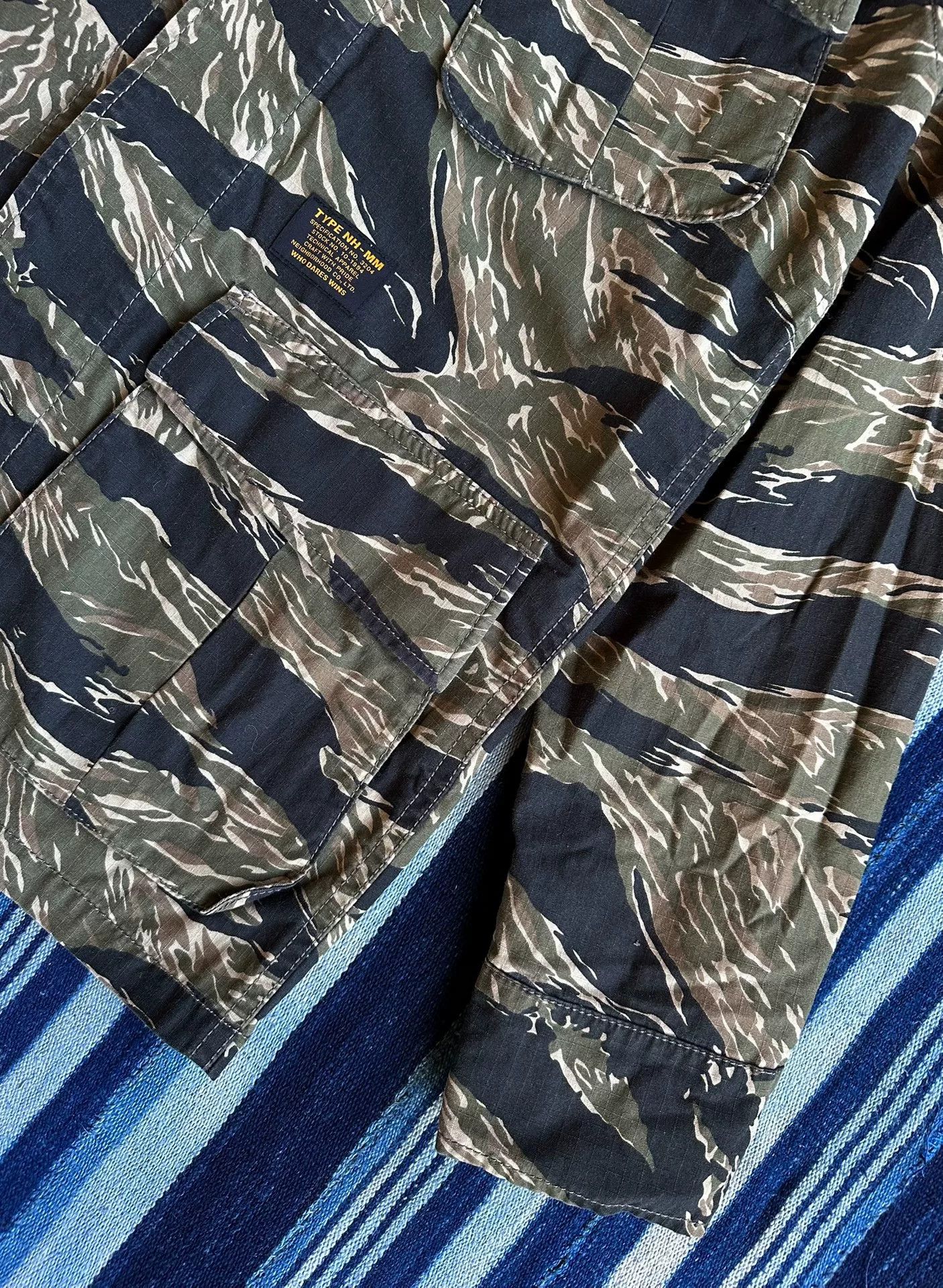 Neighborhood neighborhood military style camouflage jacket shirt Size US S / EU 44-46 / 1 - 5 Thumbnail