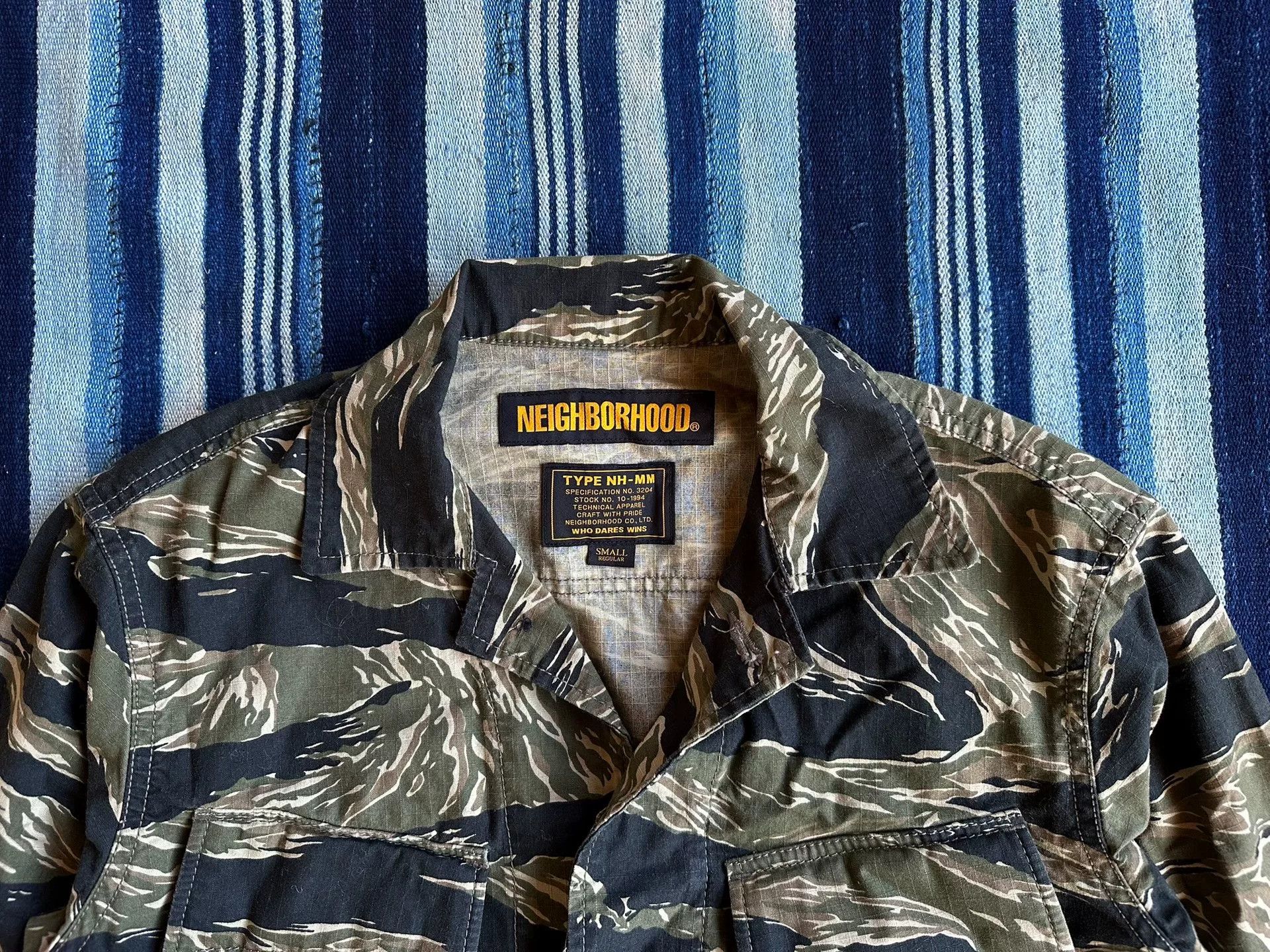 Neighborhood neighborhood military style camouflage jacket shirt Size US S / EU 44-46 / 1 - 3 Thumbnail