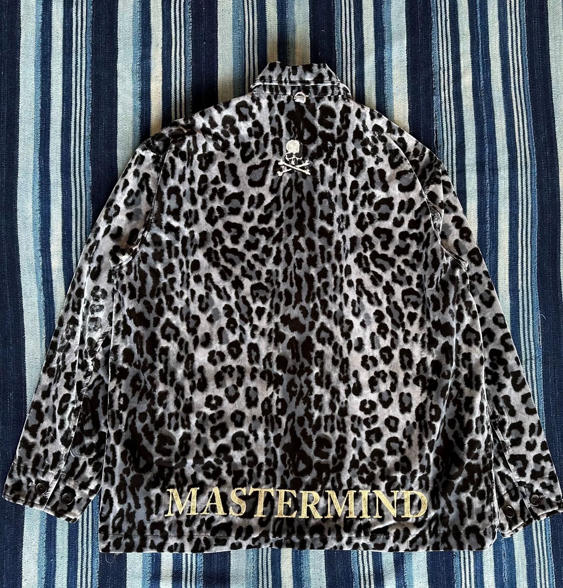 Mastermind Japan mastermind world leopard print velvet jacket Size US M / EU 48-50 / 2 - 2 Thumbnail