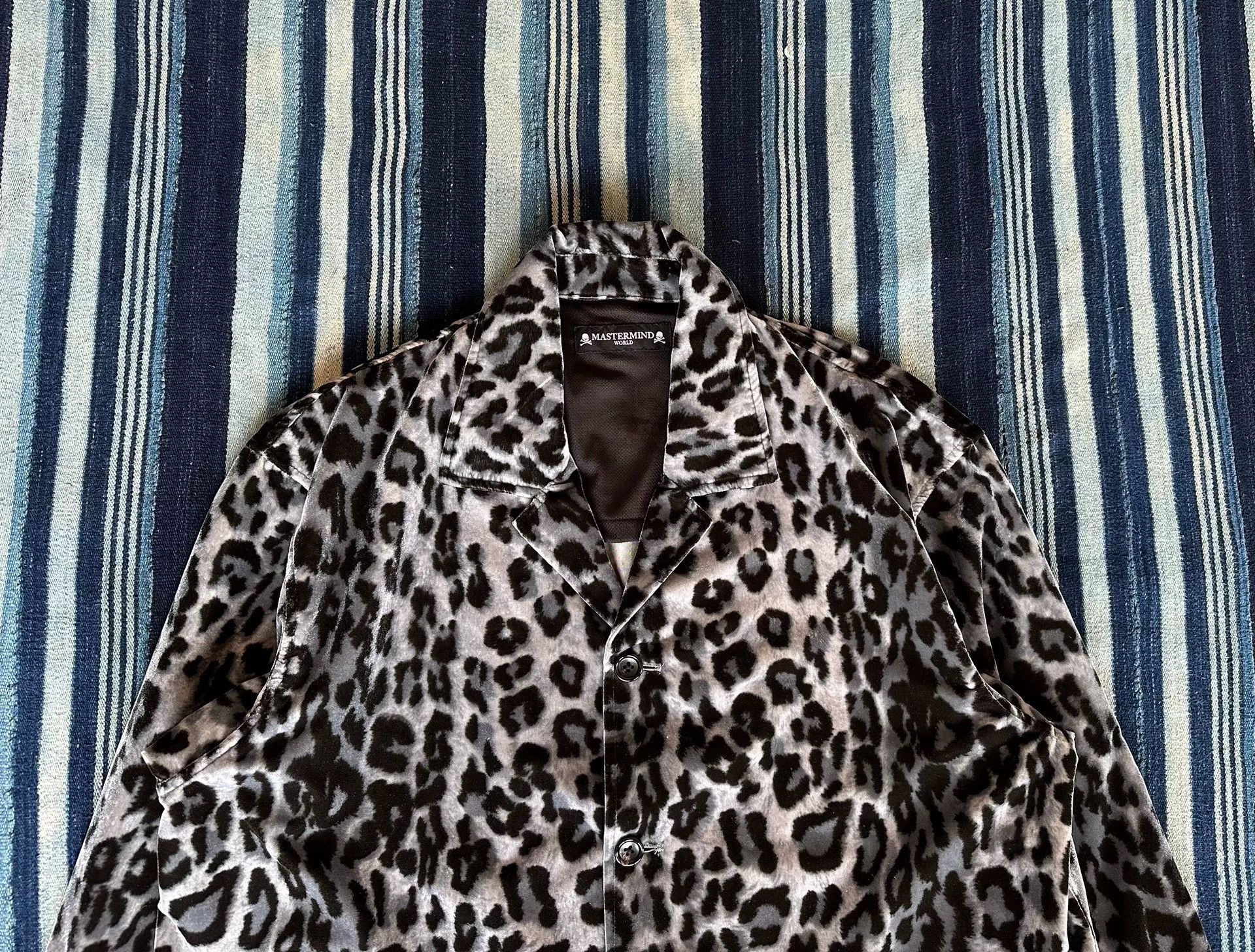 Mastermind Japan mastermind world leopard print velvet jacket Size US M / EU 48-50 / 2 - 3 Thumbnail