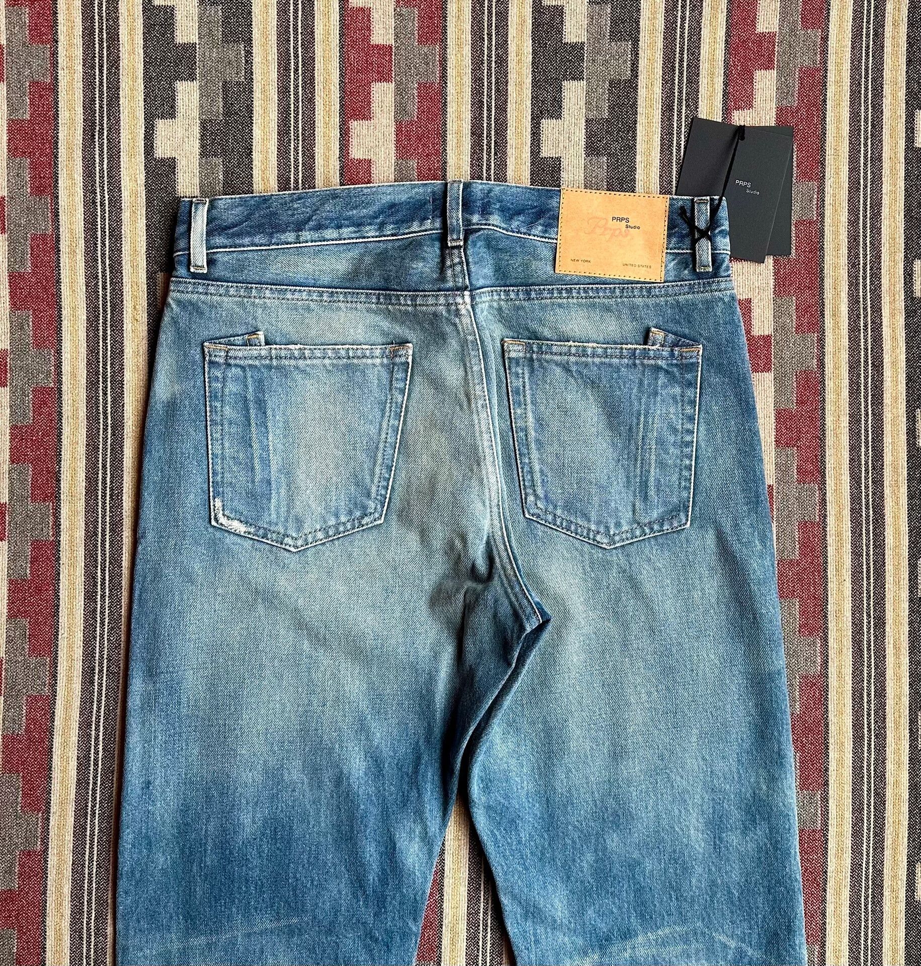 Prps prps lincoln mid wash jeans w32 Size US 32 / EU 48 - 6 Thumbnail