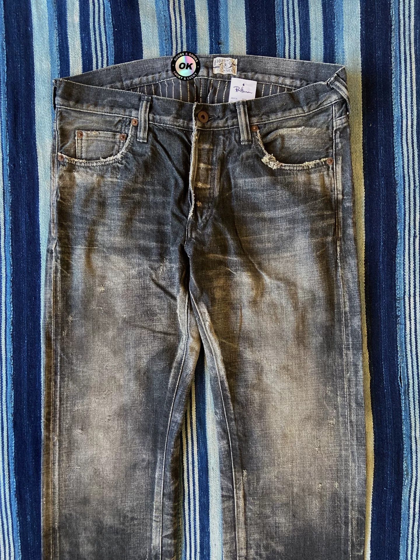 Prps prps noir barracuda jeans size w34 Size US 34 / EU 50 - 2 Thumbnail