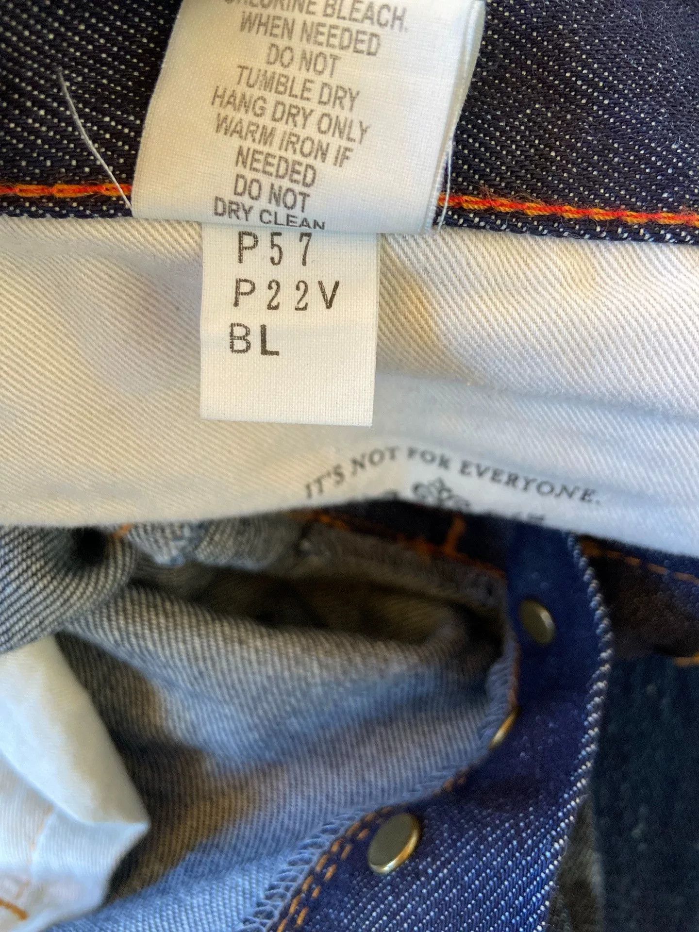 Prps prps noir vintage indigo denim jeans Size US 32 / EU 48 - 8 Thumbnail