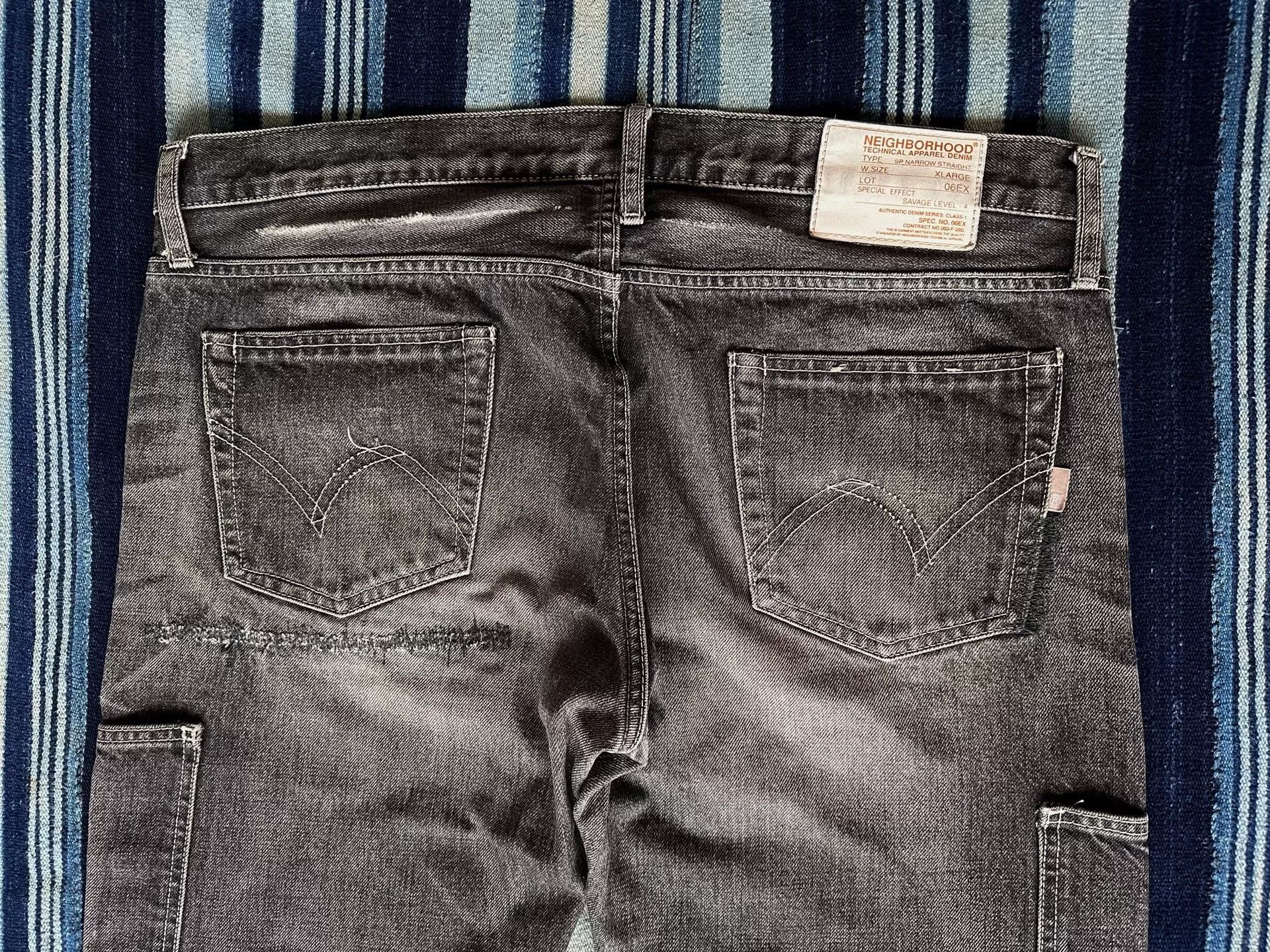 Neighborhood NEIGHBORHOOD 06EX SP Narrow Straight Jeans Size US 31 - 6 Thumbnail