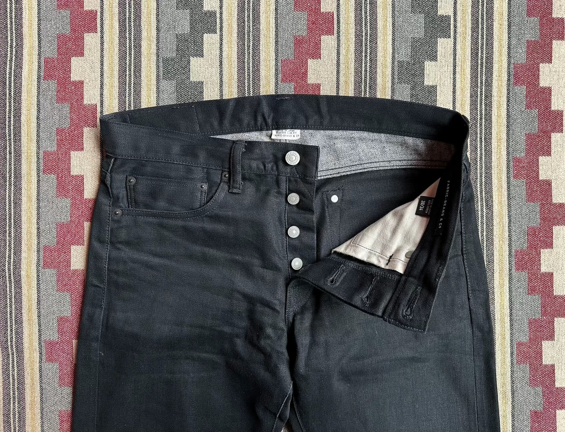 Fabric Brand & Co. Fabric Brand&Co Selvage Denim Pants Size US 30 / EU 46 - 3 Thumbnail