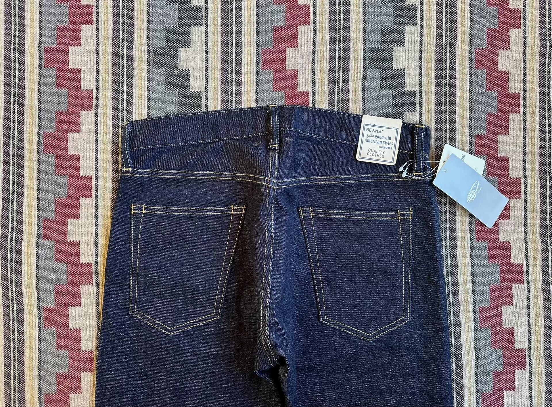 Beams Plus BEAMS PLUS 5Pocket Tapered Denim Pants Size US 26 / EU 42 - 7 Thumbnail