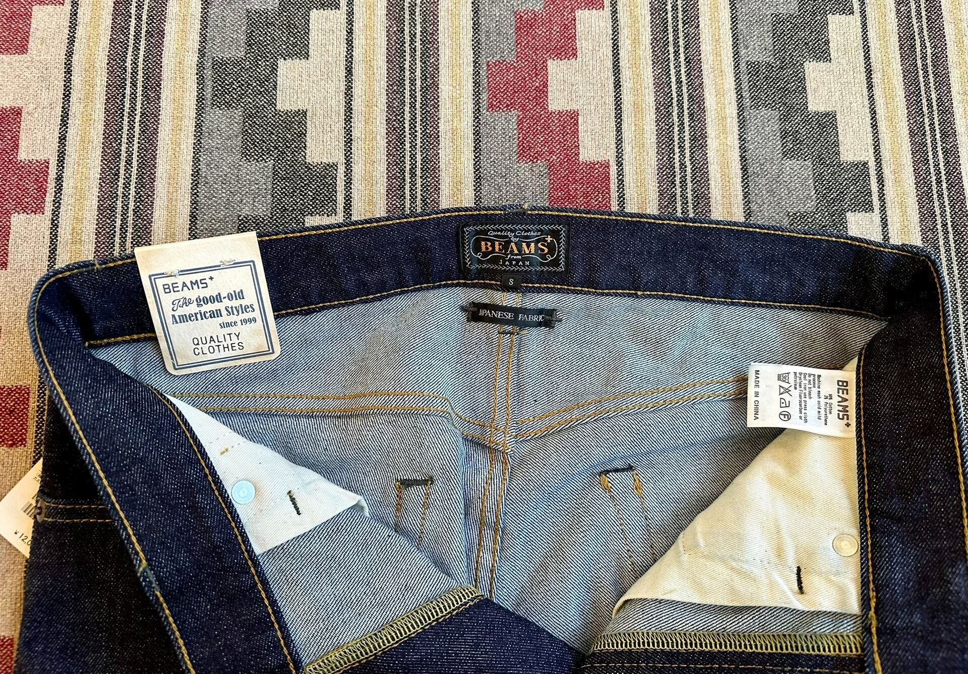 Beams Plus BEAMS PLUS 5Pocket Tapered Denim Pants Size US 26 / EU 42 - 5 Thumbnail